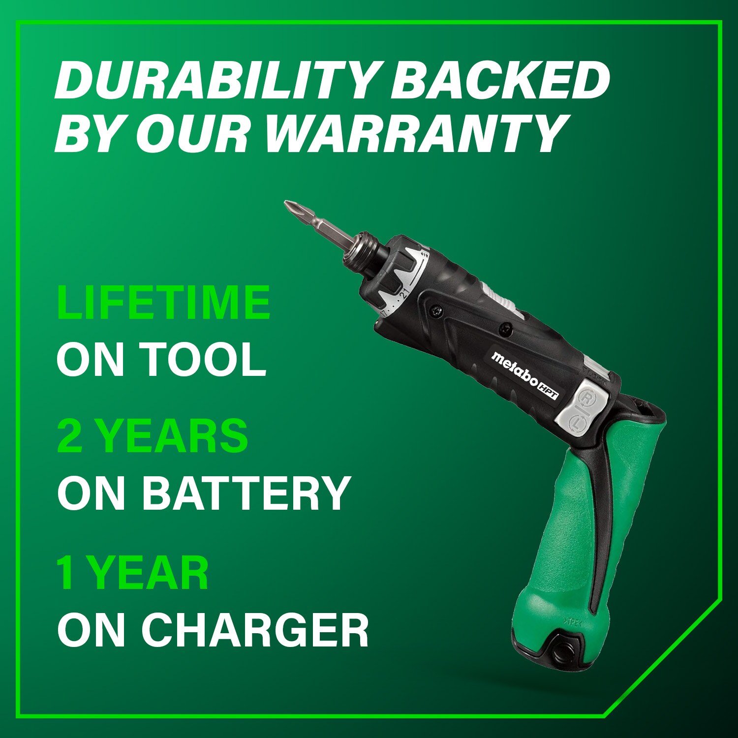 Metabo HPT DB3DL2M Cordless-Screwdrivers - View #10