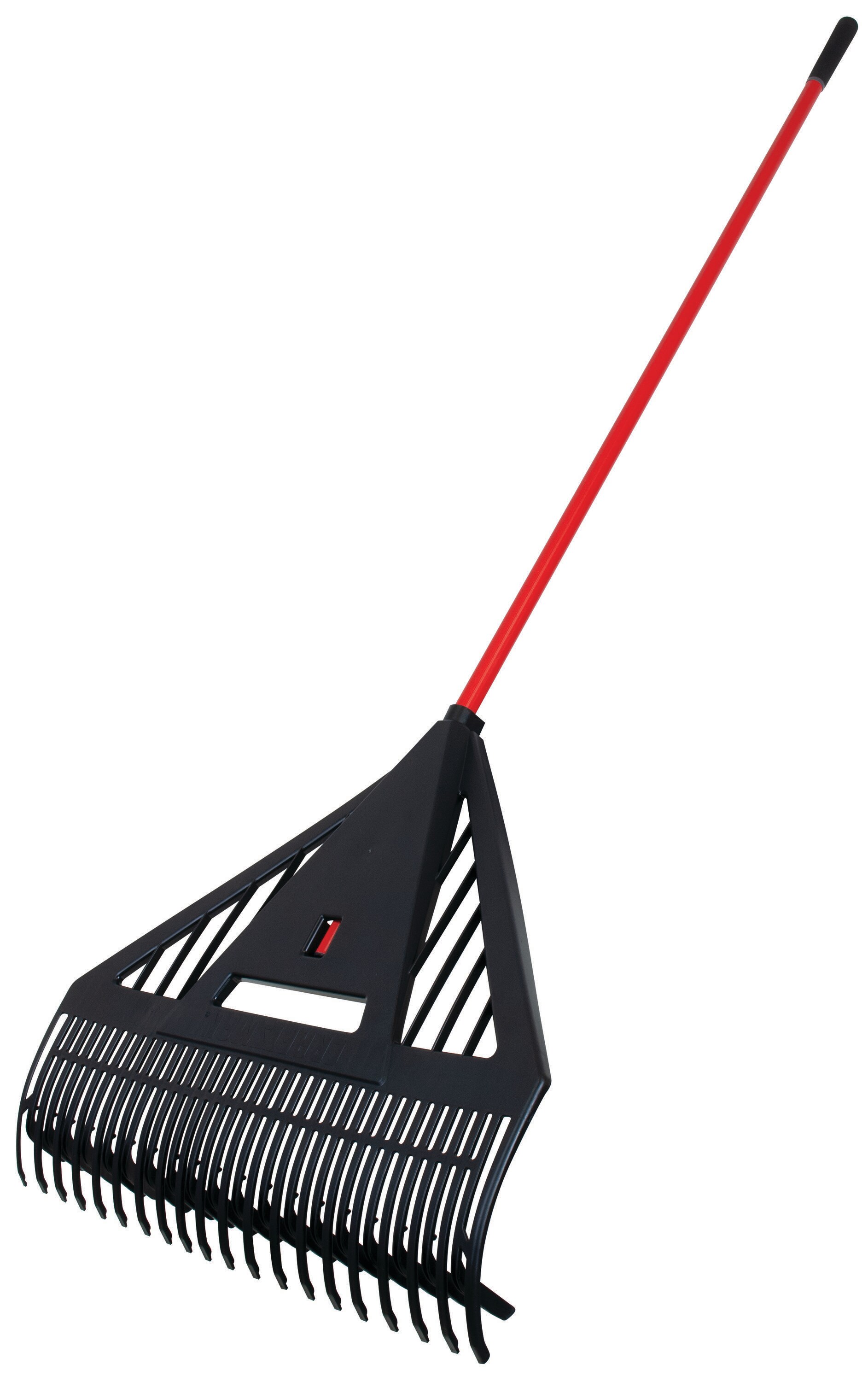 Craftsman 26 In Poly Leaf Rake With Steel Handle In The Lawn And Leaf