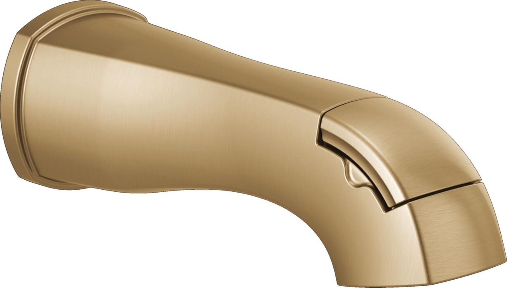 Delta RP93376CZPR Lumicoat Champagne Bronze Wall-mount Universal Fit Bathtub Spout With Diverter