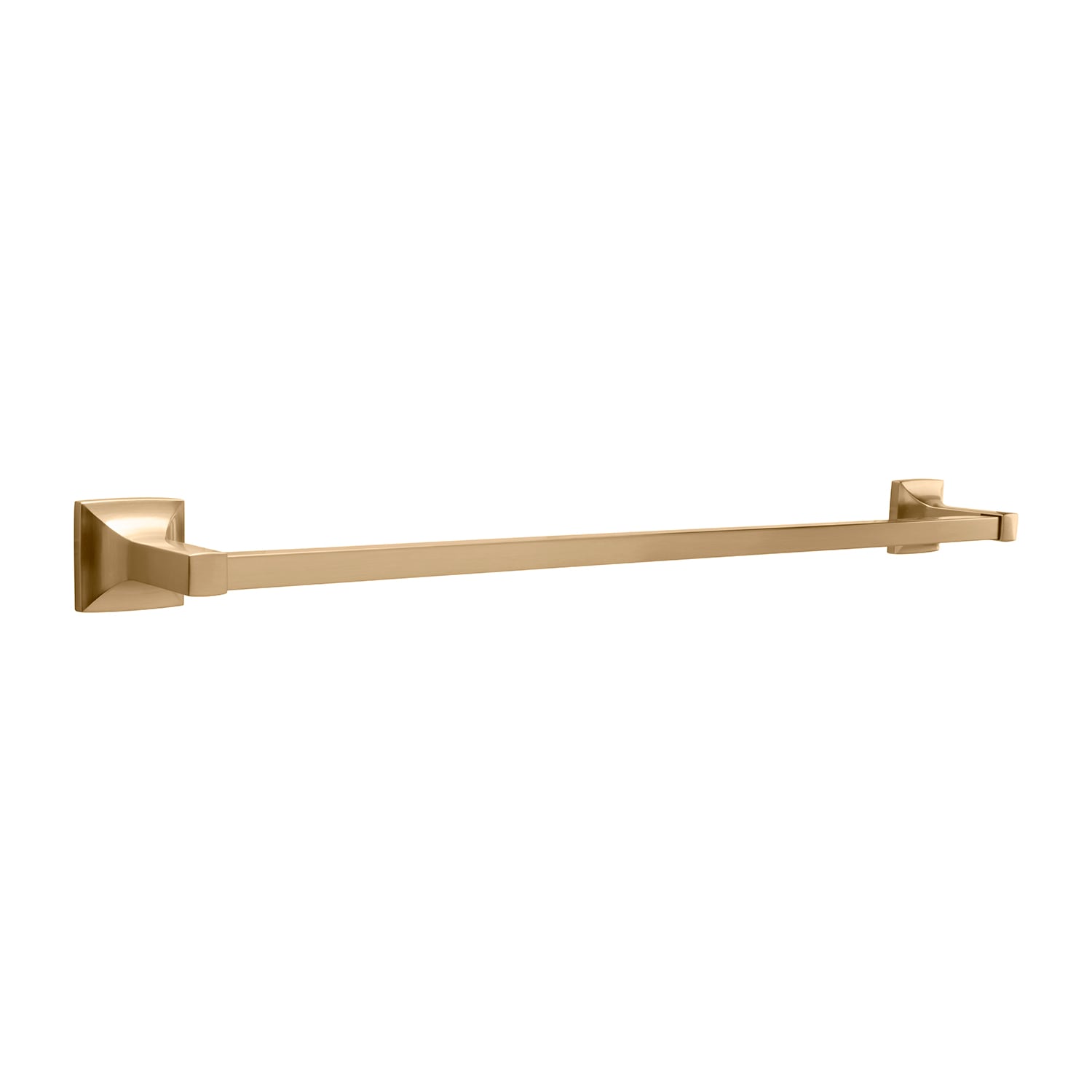 Hickory Hardware H079313-CBZ Studio 26-in Champagne Bronze Wall mount Single Towel Bar