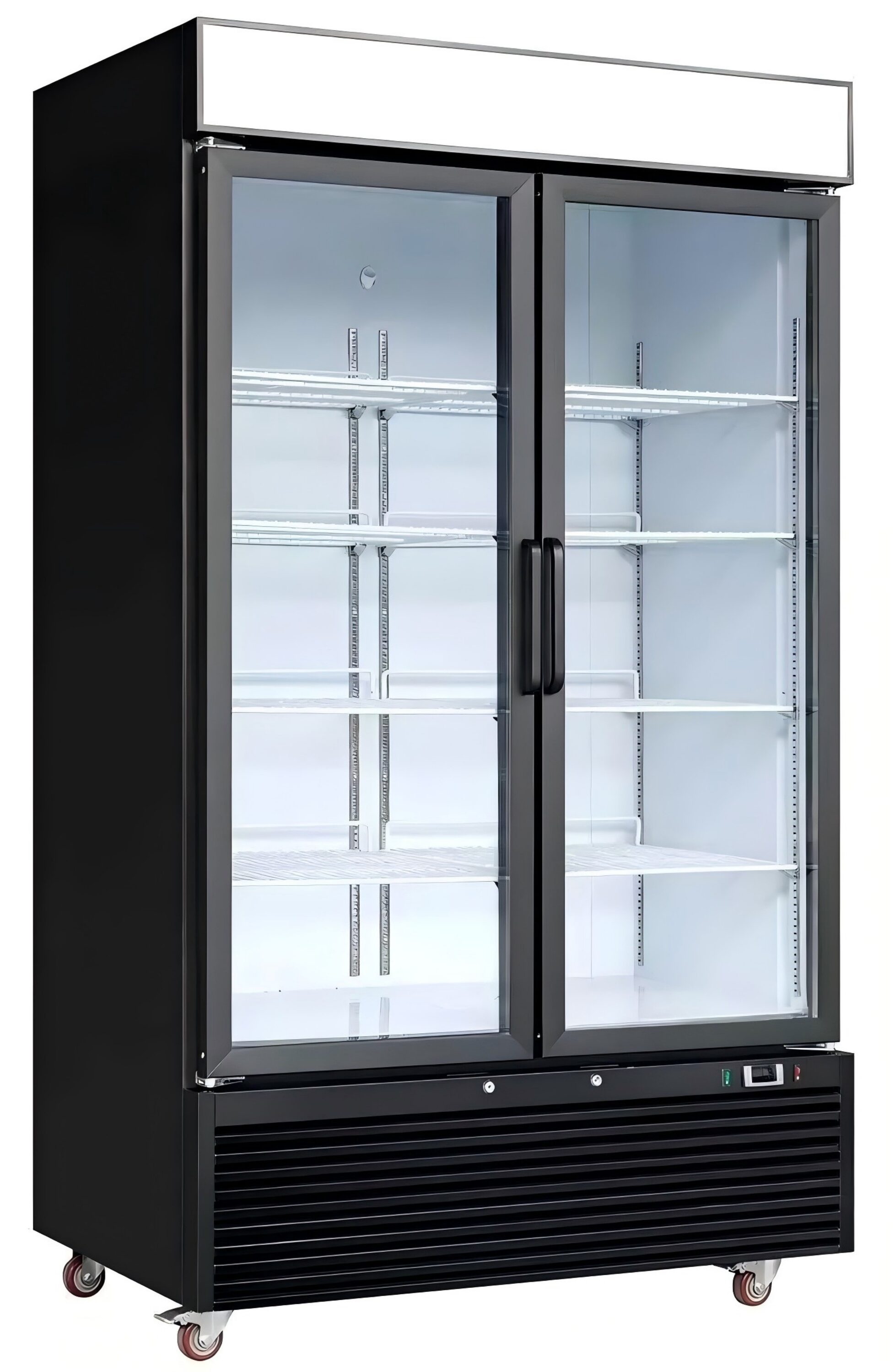 Xspracer ML-CF53F 48-Cu. Feet Upright Frost-free Commercial Freezer in Black