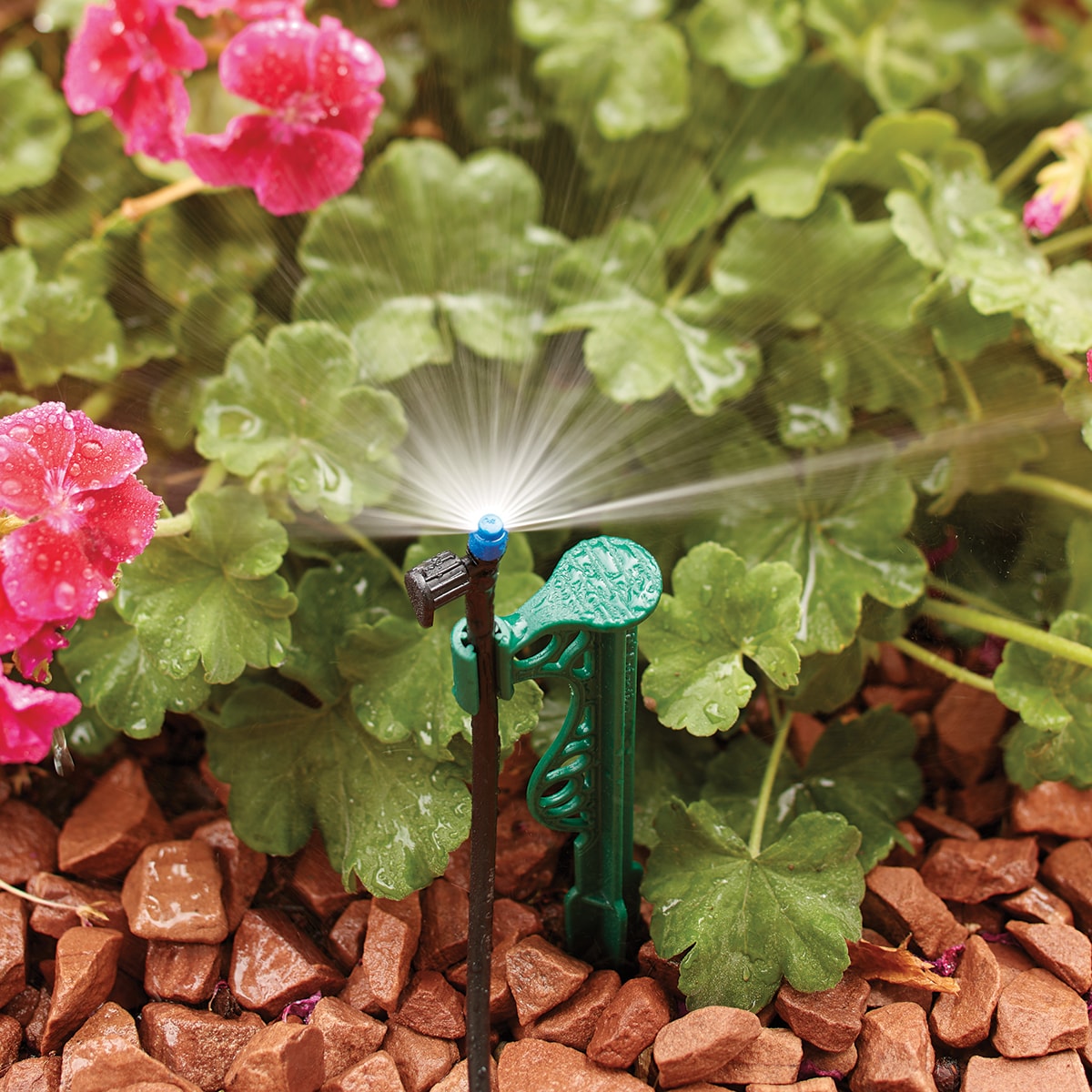 Orbit 10 Gph Adjustable Drip Irrigation Micro Spray in the Drip ...