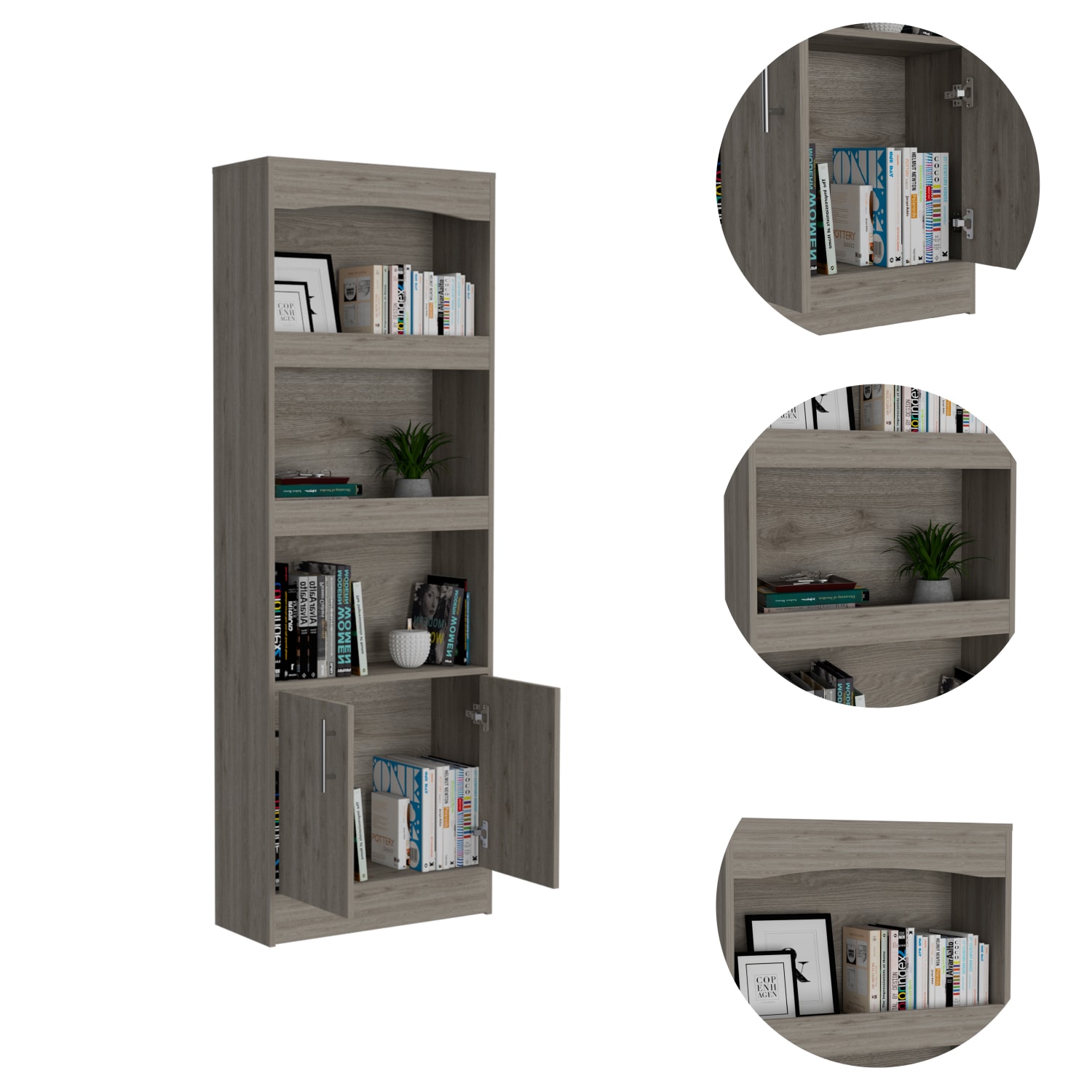 Streamdale Furniture B07091982 bookcases - View #3