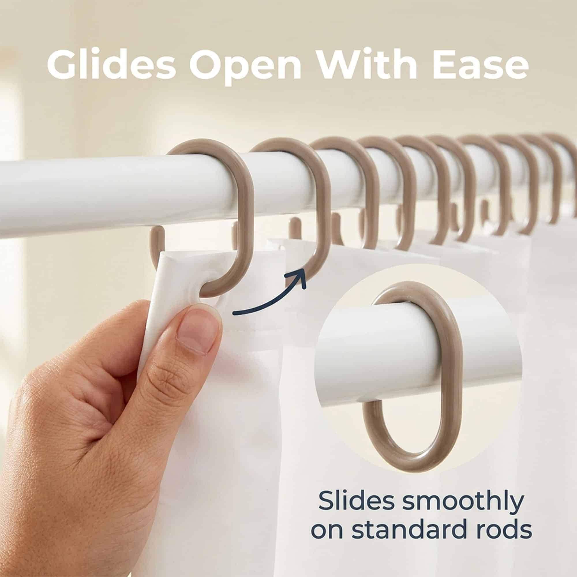 EVIDECO FRENCH HOME GOODS 2200165 Shower-Rings-Hooks - View #3