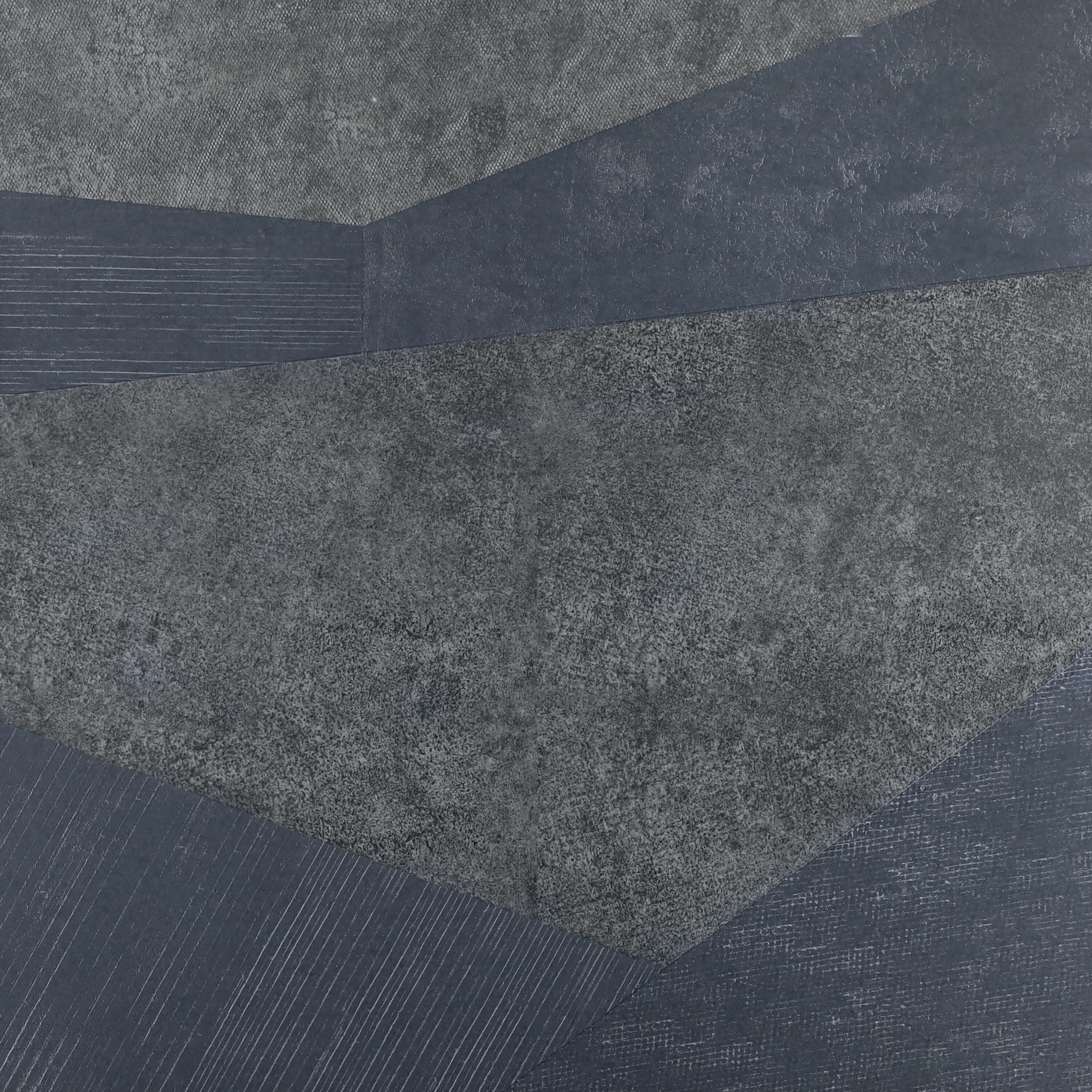 Artmore Tile EXT3RD108176 Sample - Narrative Black 4-in x 8-in Matte Porcelain Patterned Floor and Wall Tile