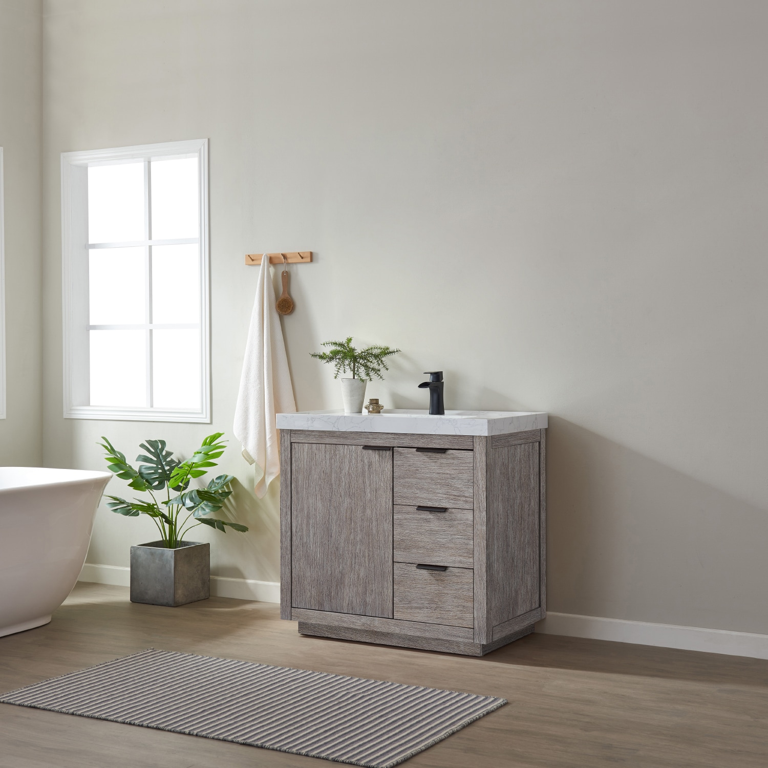Vinnova 701536-CR-GW-NM Bath-Vanity-Combo - View #9