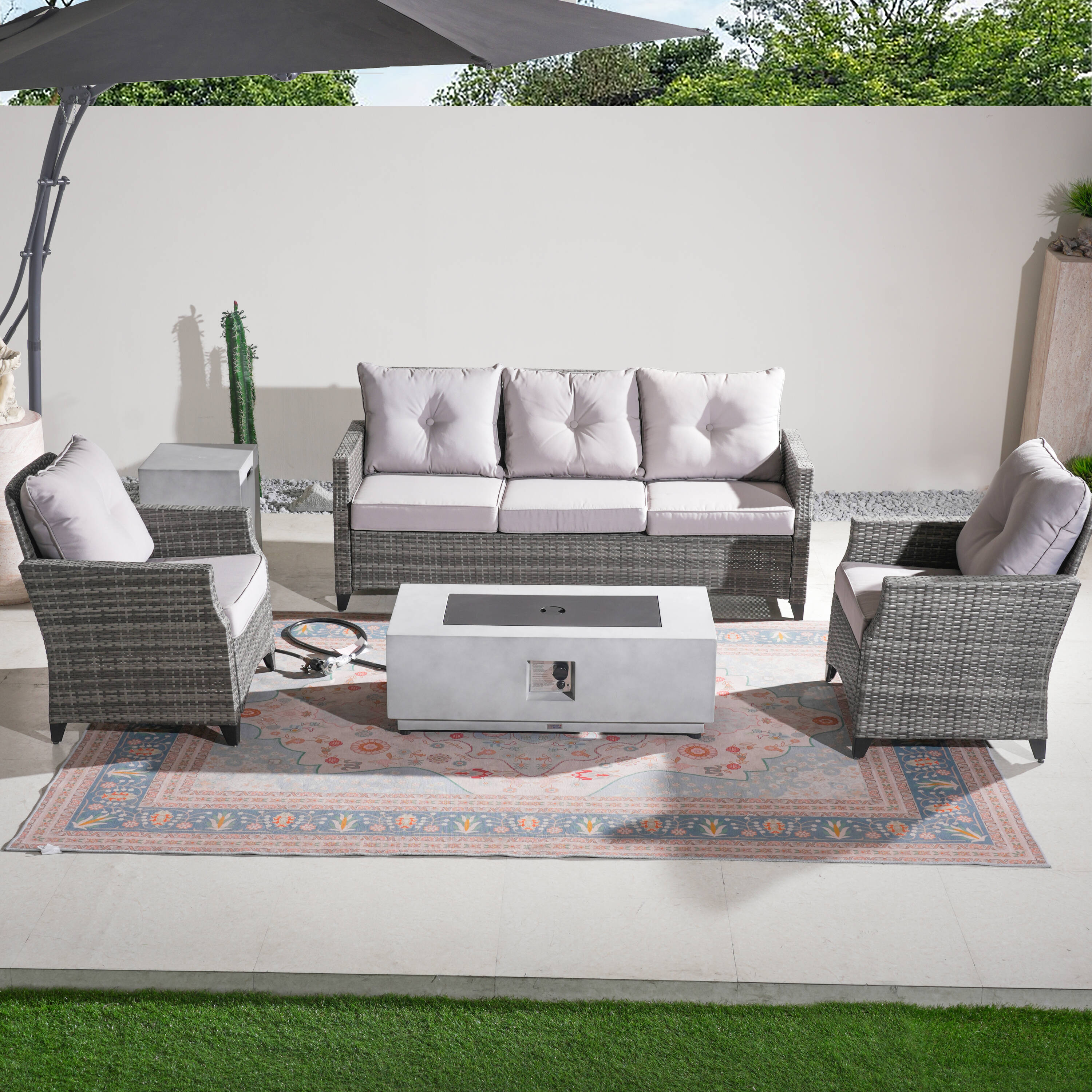 Direct Wicker DWG-N1802P&24924 Patio-Conversation-Sets - View #4