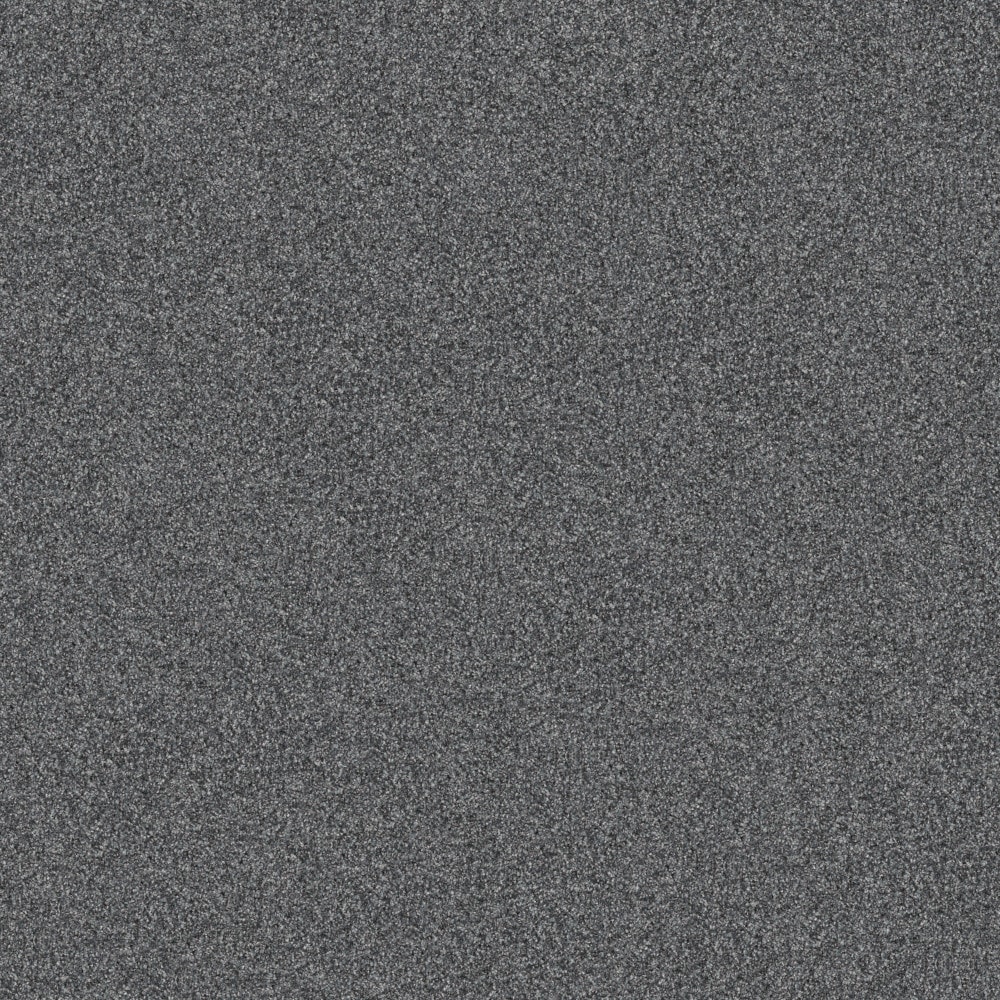STAINMASTER 7L949-402-SAMP (Sample) 8-in x 8-in Pleasant Surprise I Refined Blue 43.9-oz sq yard High-performance polyester Textured Indoor Carpet