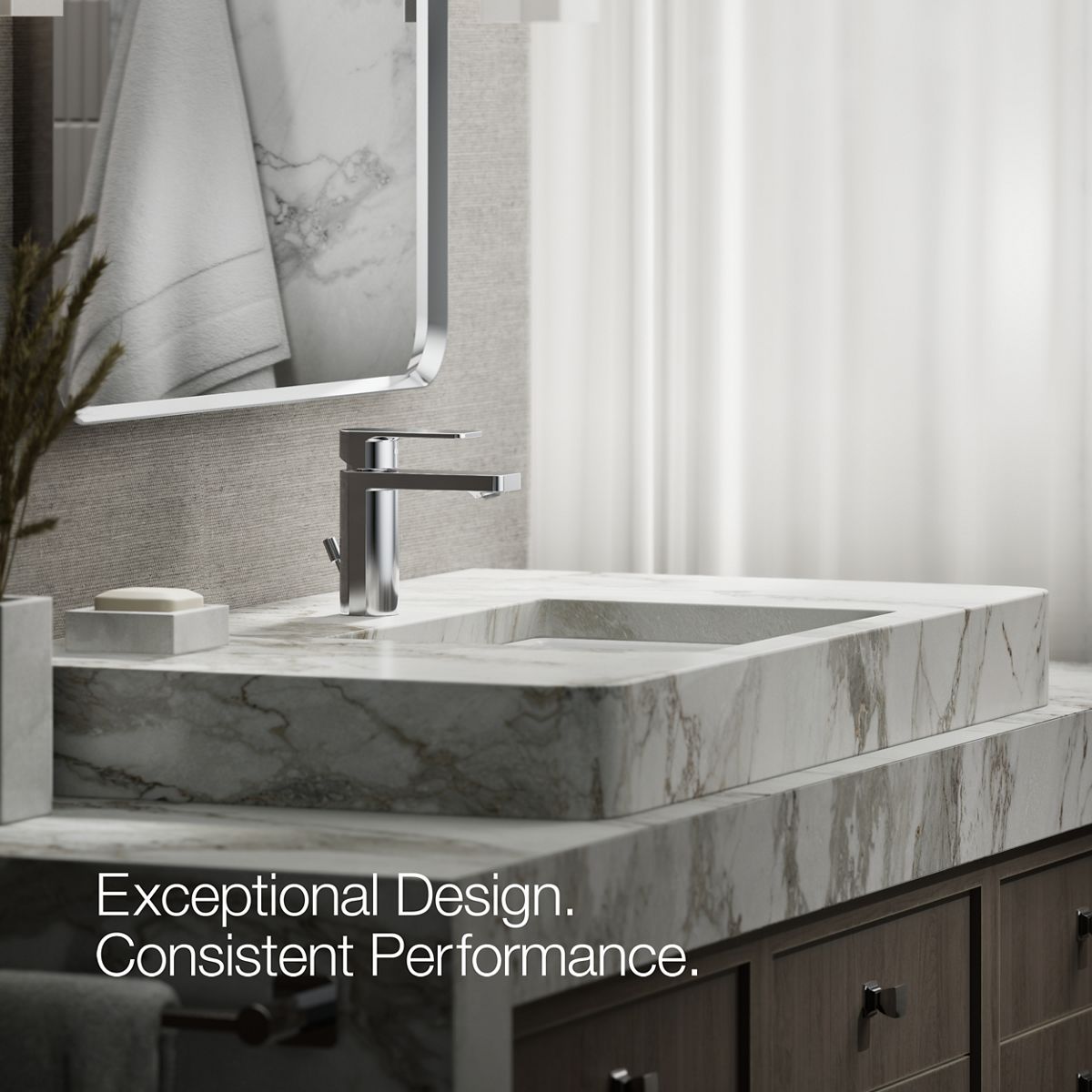 KOHLER K-23472-4K-CP Lavatory-Faucets - View #3