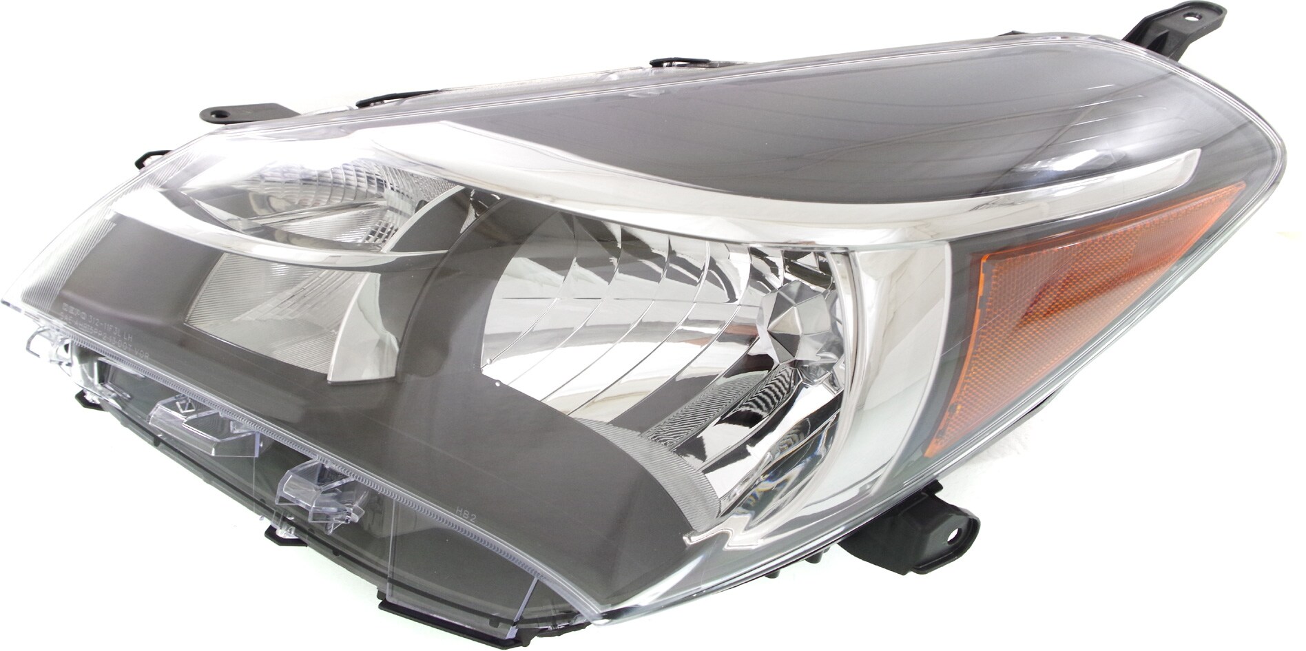 Garage-Pro JCWREPTY100120GP Headlight For Toyota Yaris 2015-2017 Lh Lens and Housing Multi-reflector Type Ce/l/le Models