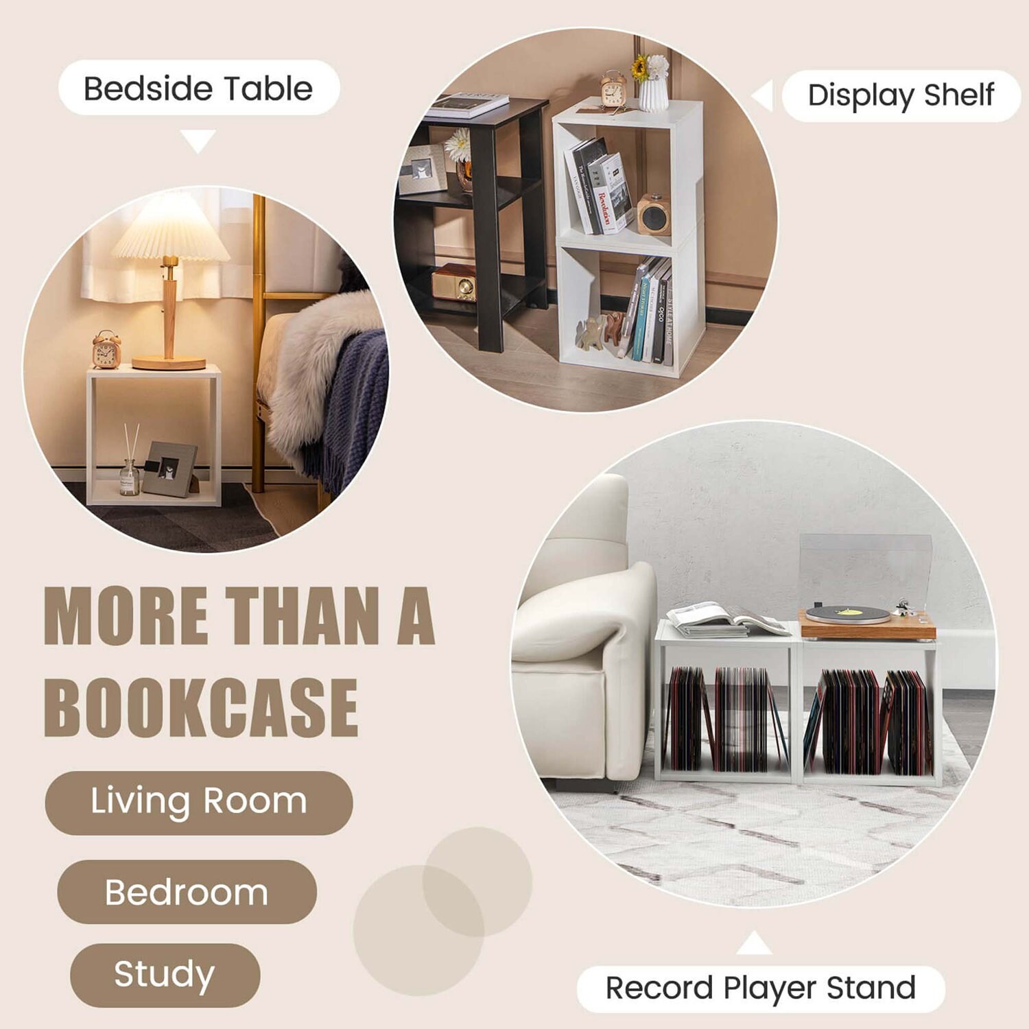 Costway HCST00263 bookcases - View #7