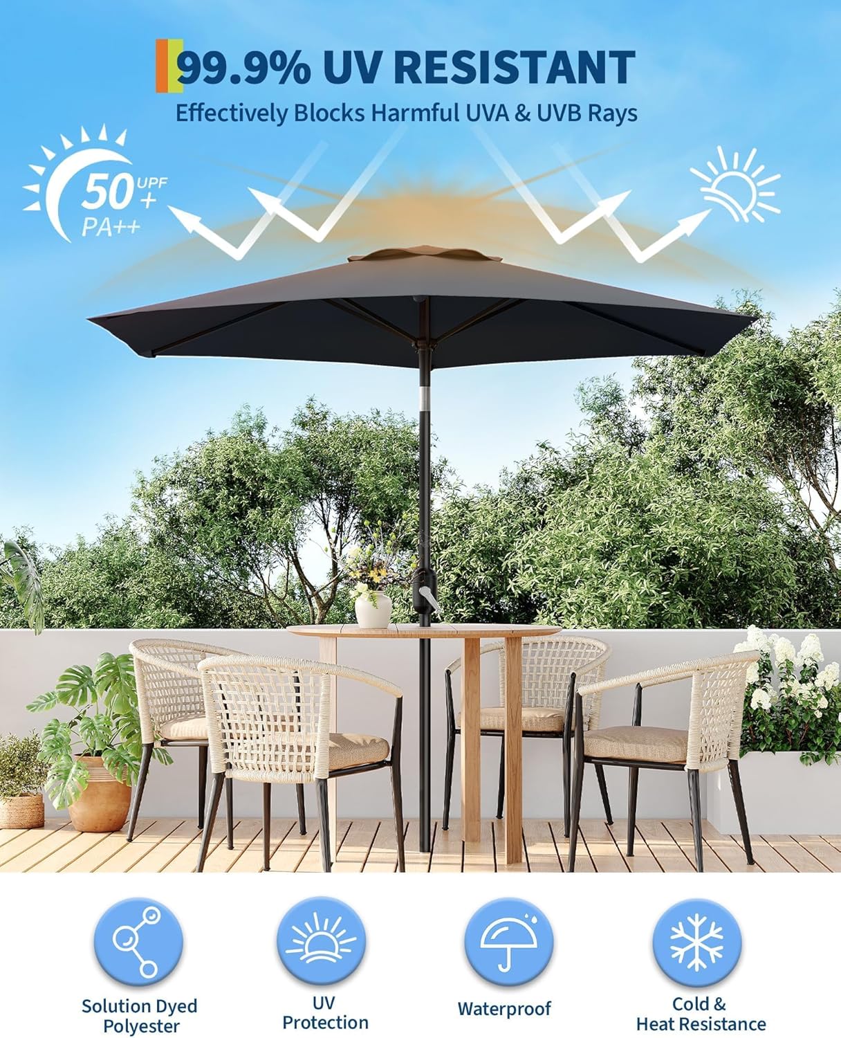 Qeetex PATIO-PPG7D5J Umbrellas-2 - View #4