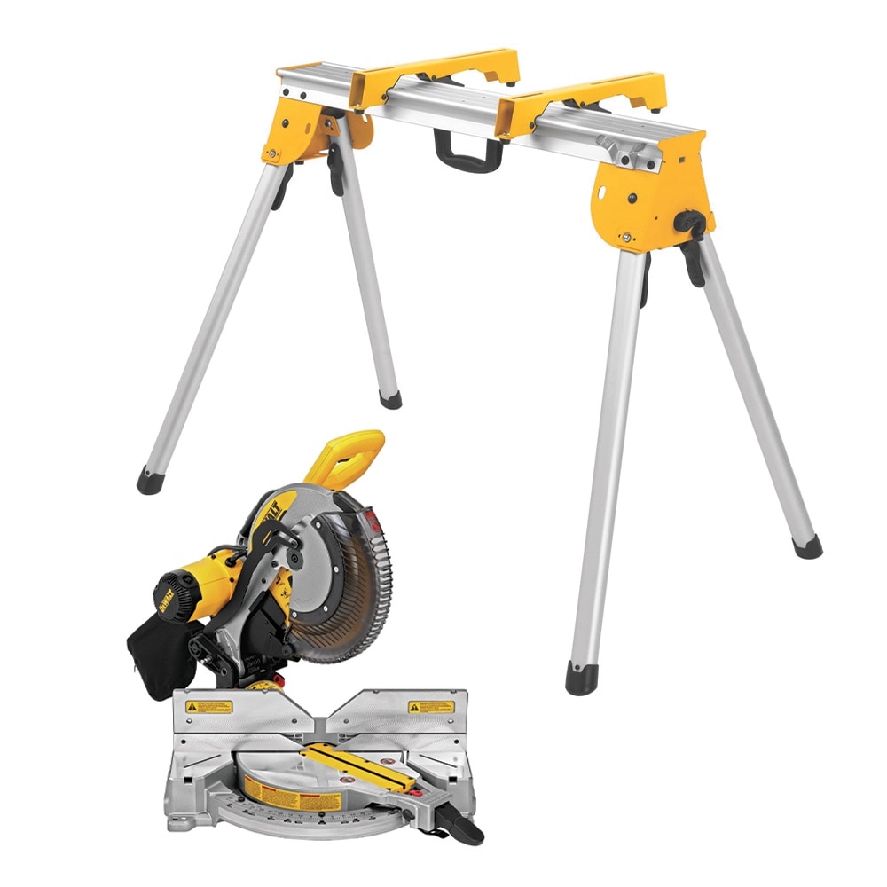 Dewalt aluminum adjustable miter saw stand best sale