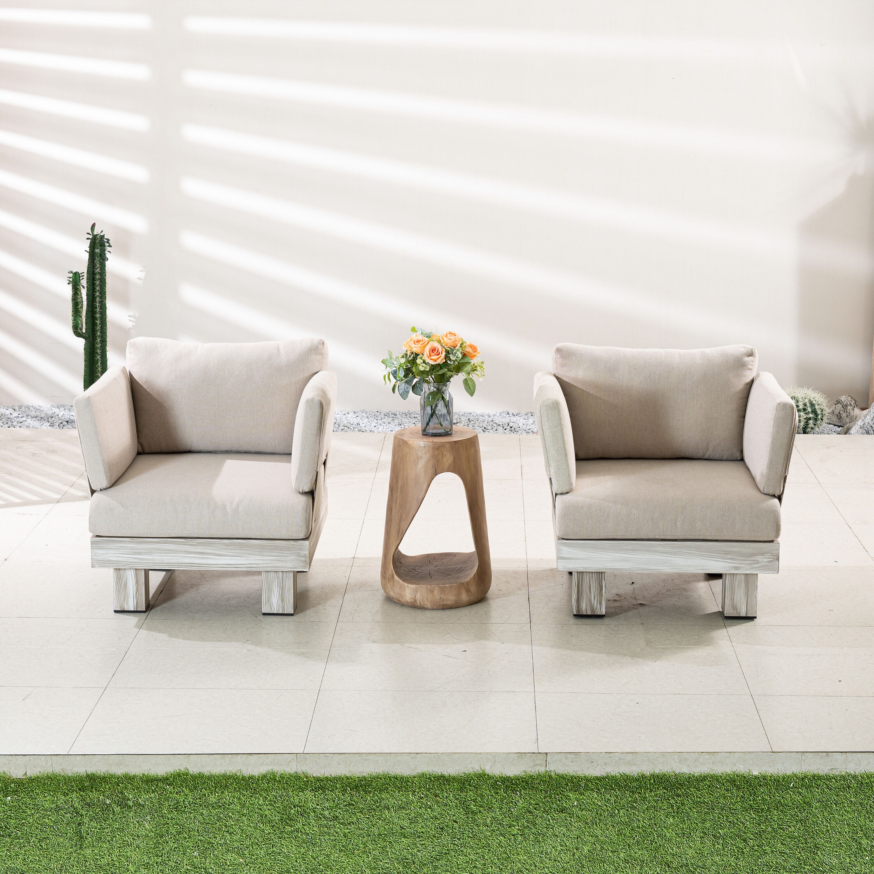 Direct Wicker DWC-250062ST2150A Patio-Conversation-Sets - View #2