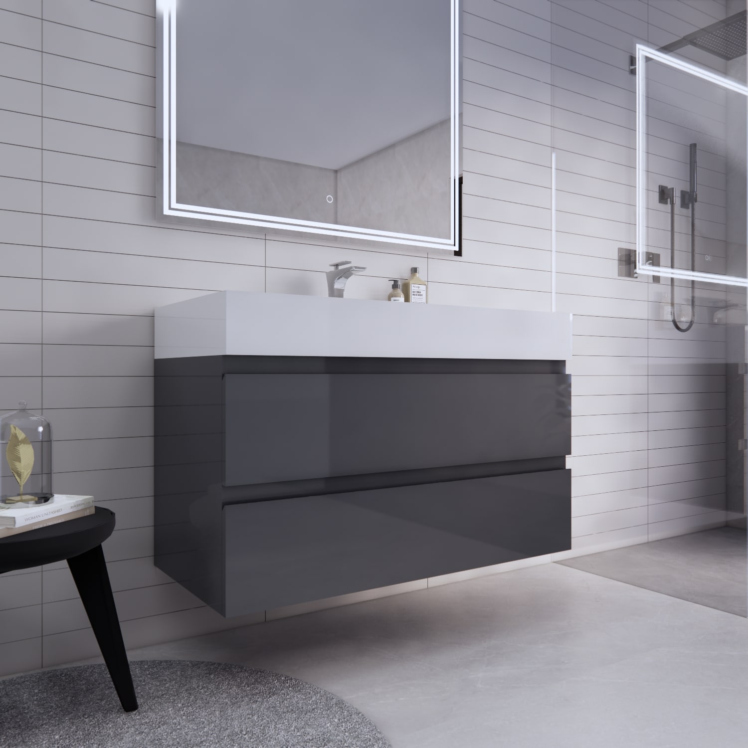 BV Better Vanity BTB-42-GR Bath-Vanity-Combo - View #3