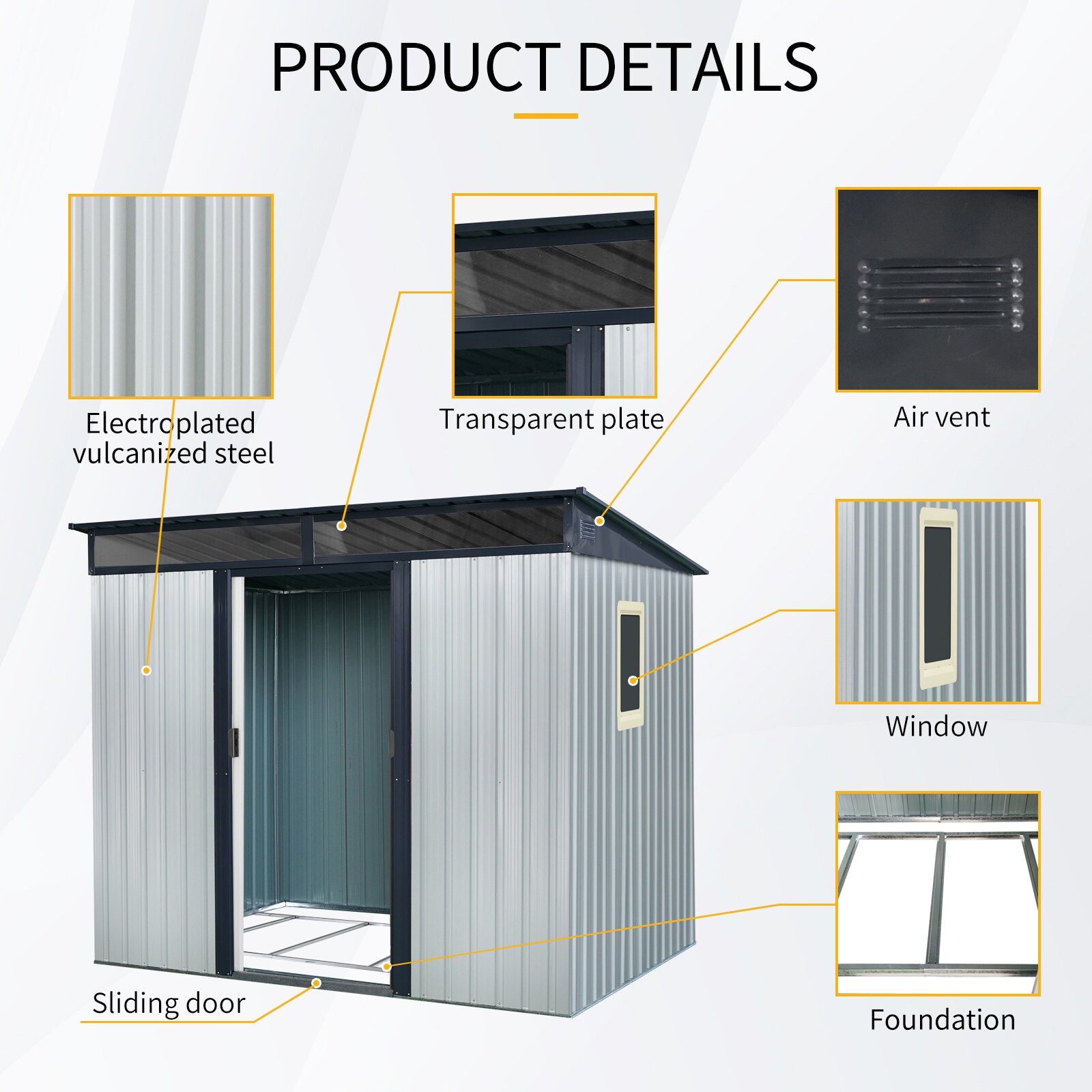 Tatayosi JL0P185323 Metal-Storage-Buildings-Sheds - View #3