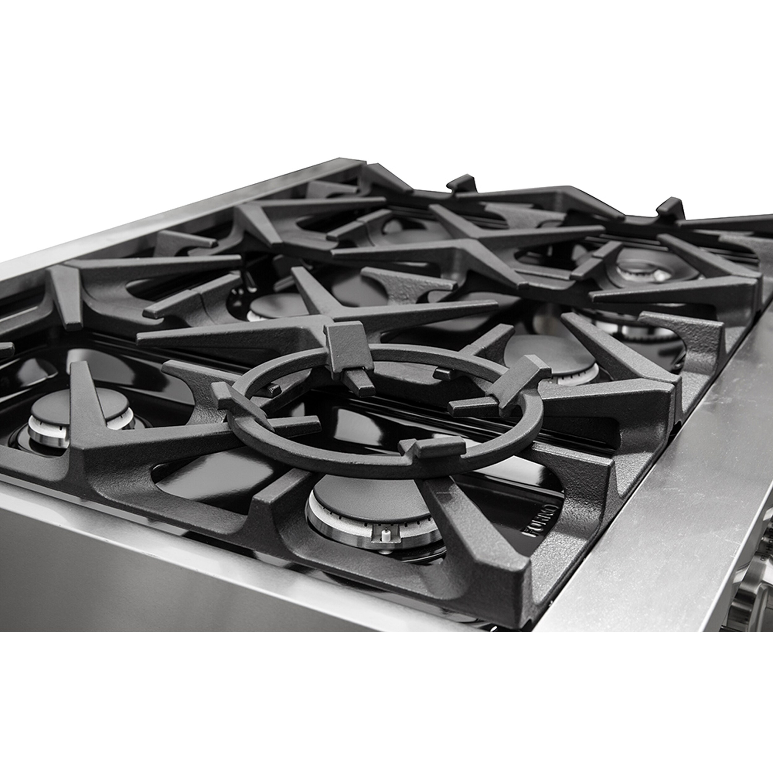 Massimo 36-inch Stainless Steel Dual Fuel Range with Griddle