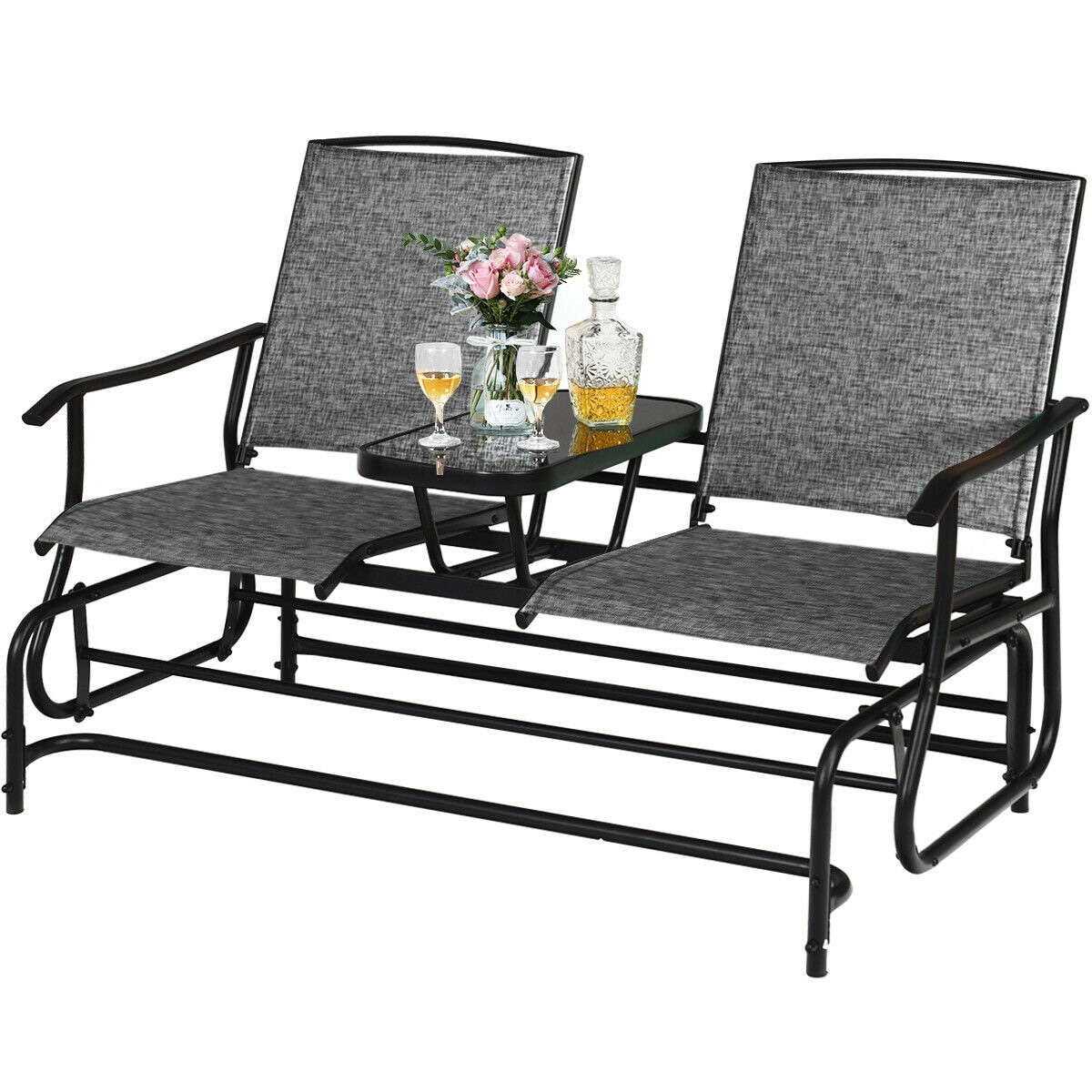 Forclover HYFE-70357GR Patio-Chairs - View #8
