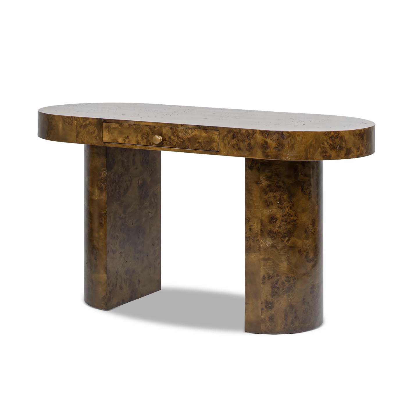 Jennifer Taylor Home LDBB-SZT87500 Jesse 55-Inches Brown Rubberwood Computer desk