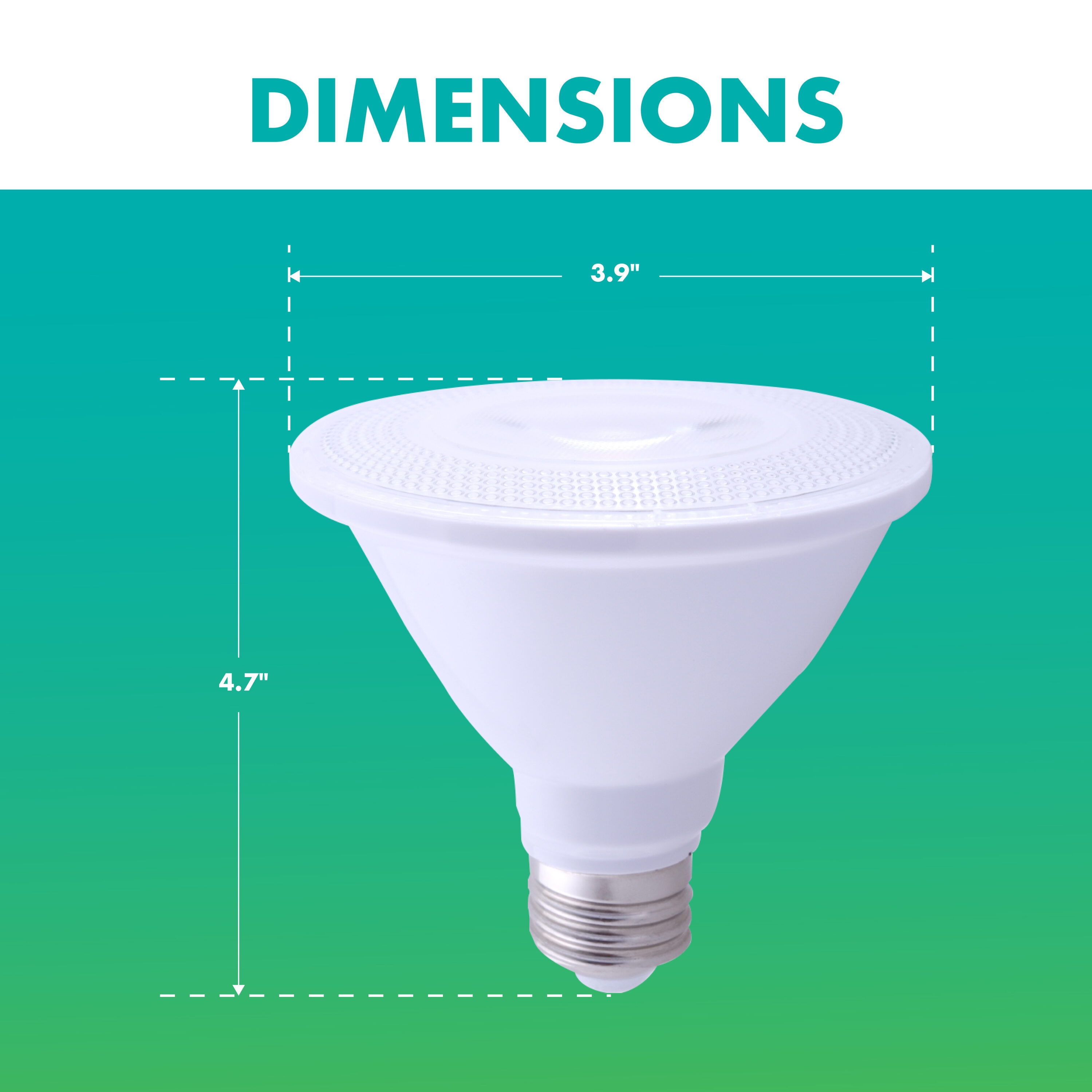 Simply Conserve LPAR30DSN11W-50K Led-Flood-Spot-Light-Bulbs - View #5