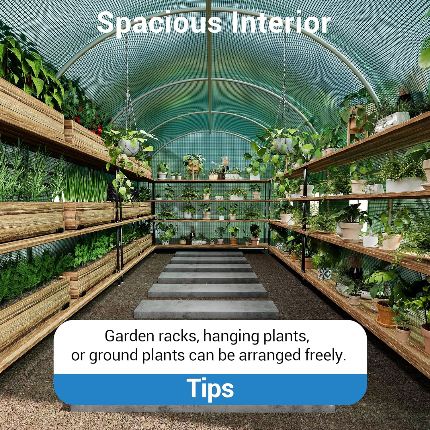 IdealHouse JJ-Y7CI403HN8SM greenhouses - View #3