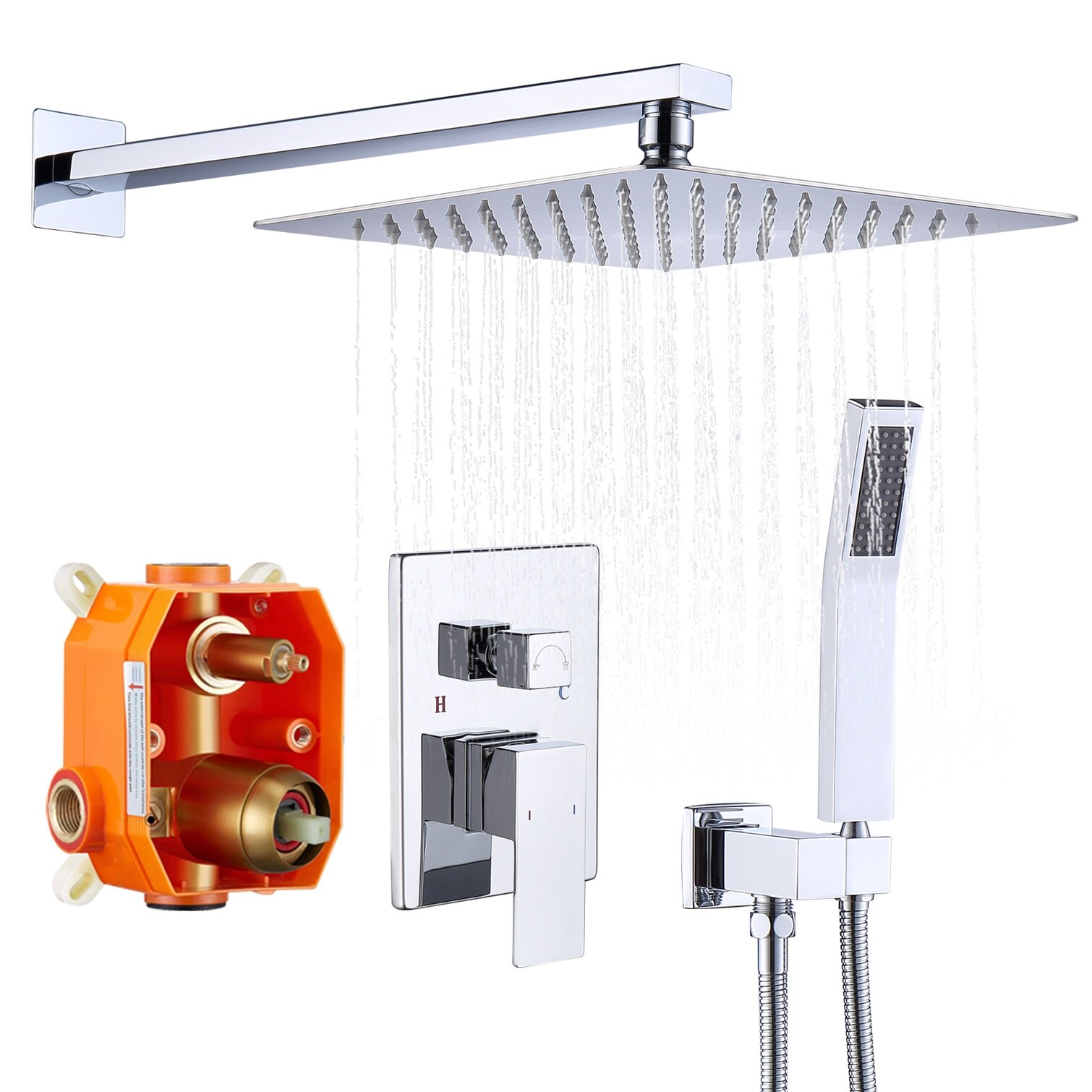BBabe KFCE0EXZFSJJ Fixed-Showerhead - View #2