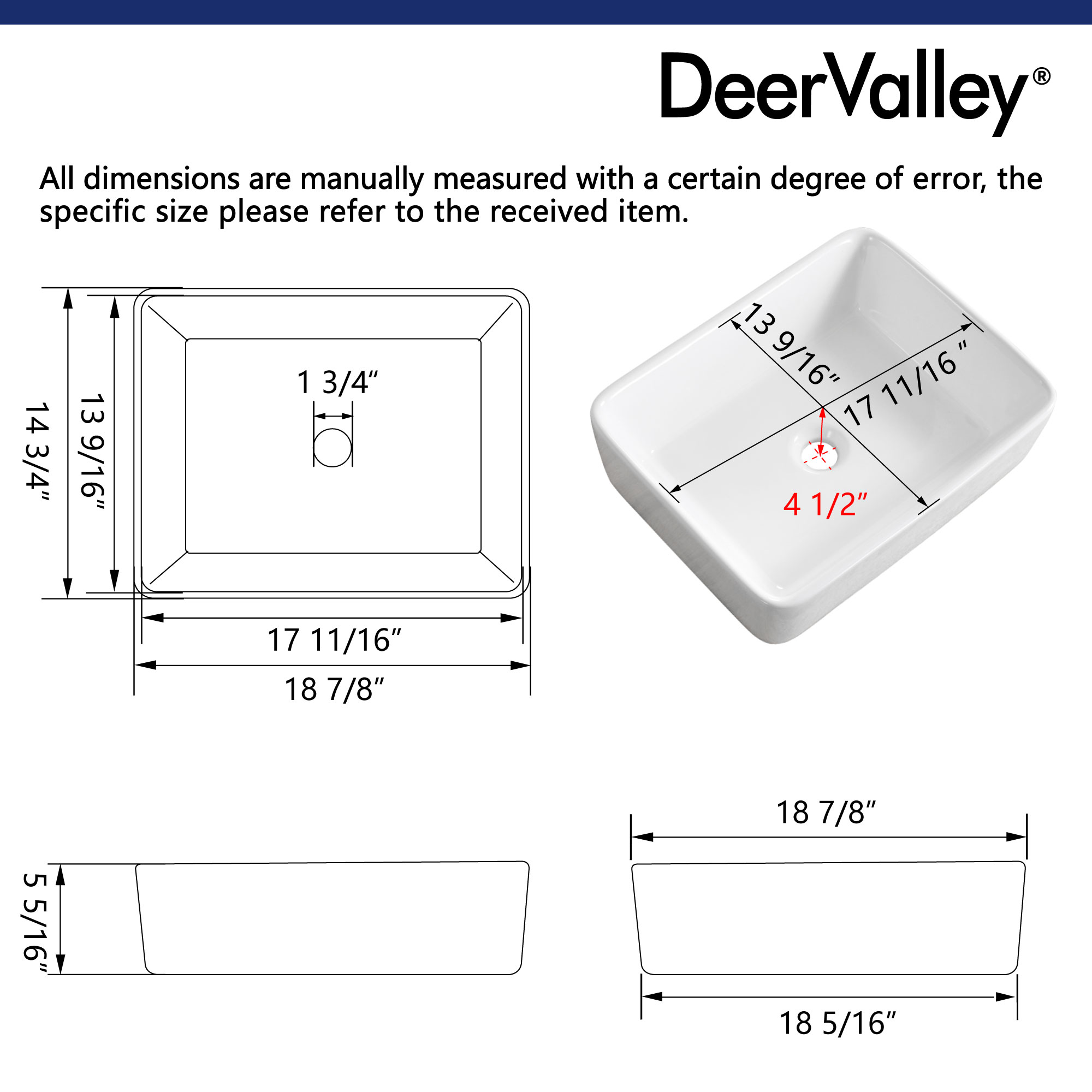 DeerValley DV-1V031 Bath-Sink - View #11