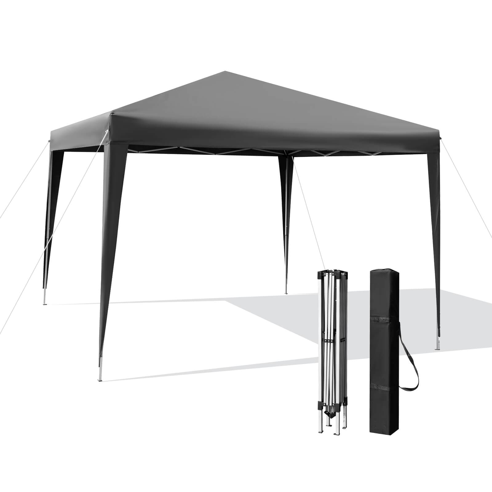 WELLFOR 10-Feet x 10-Feet Canopy Storage Shelter #TDS10894GR