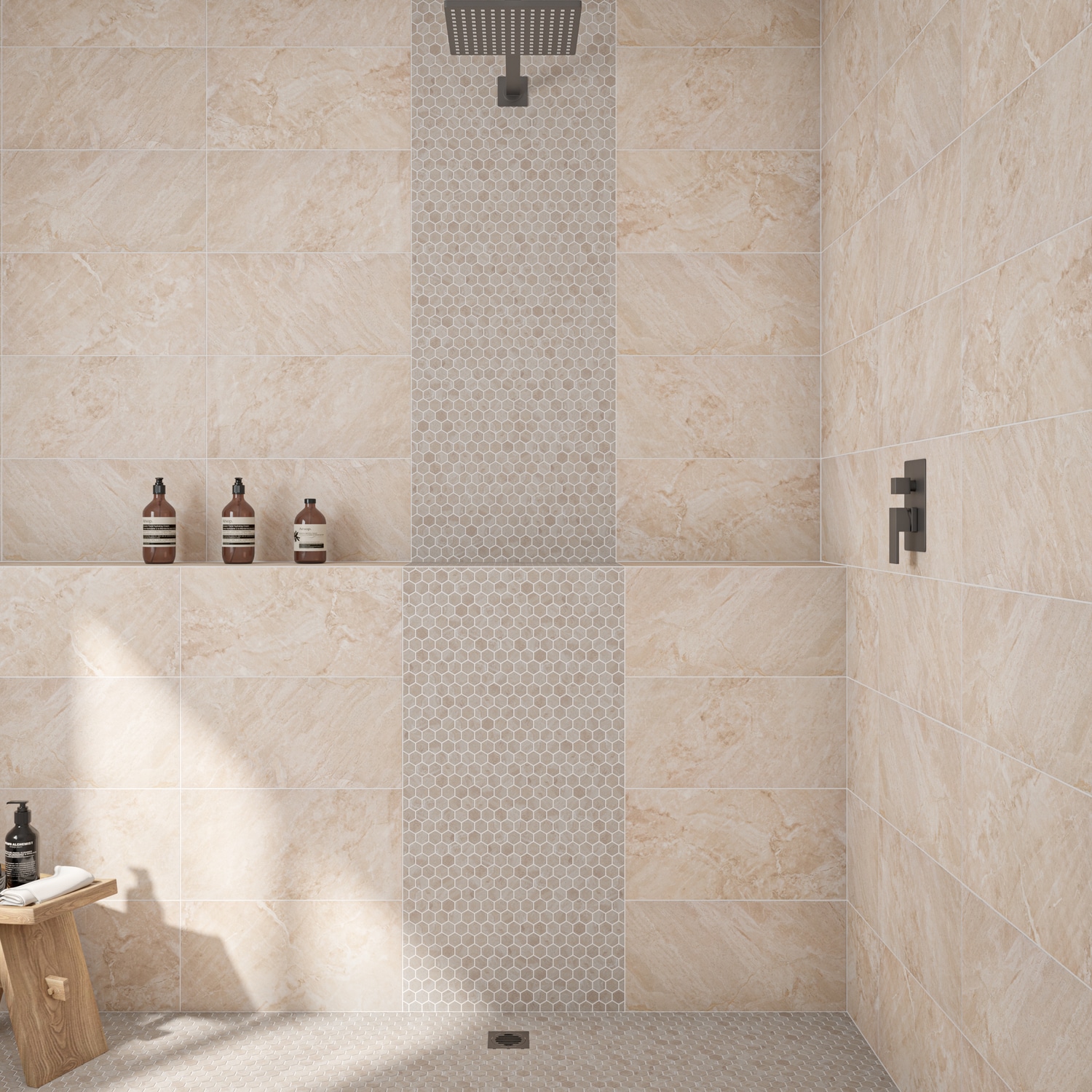 STAINMASTER SM7715HEXXTMTLW Ceramic-Tile - View #5