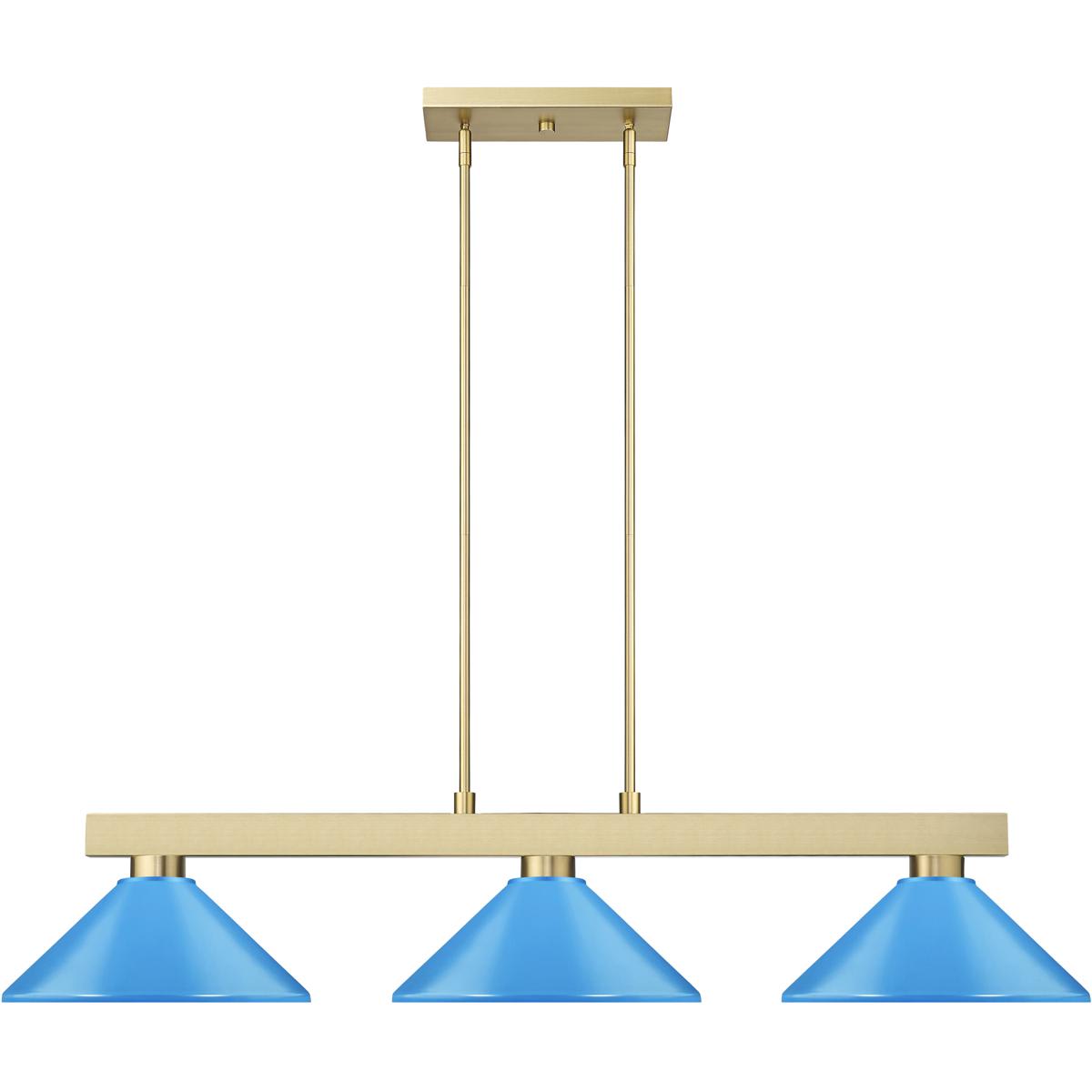 Z-Lite 152MGLD-MEB Pool-Table-Lighting - View #2