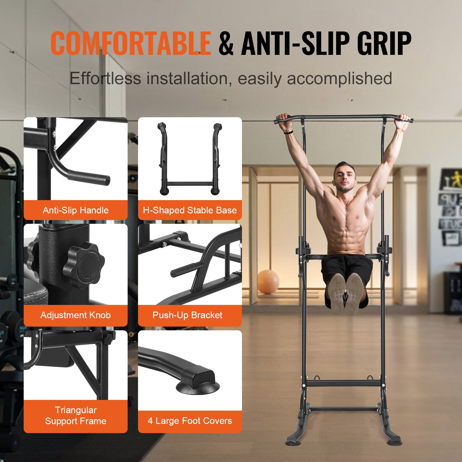 VEVOR DGNYTXSJDZDKSMRSWV0 Pull-up-Push-up-Bars - View #7