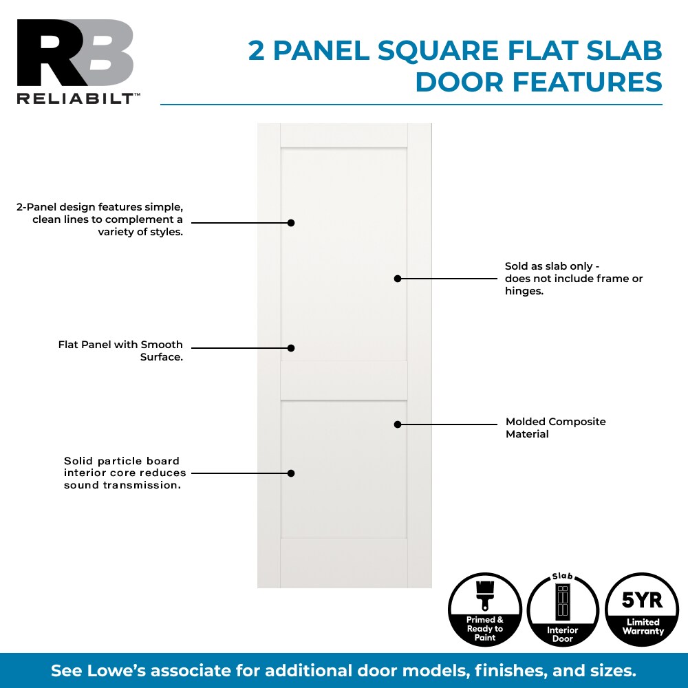 RELIABILT PRO10186936 Slab-Doors - View #2