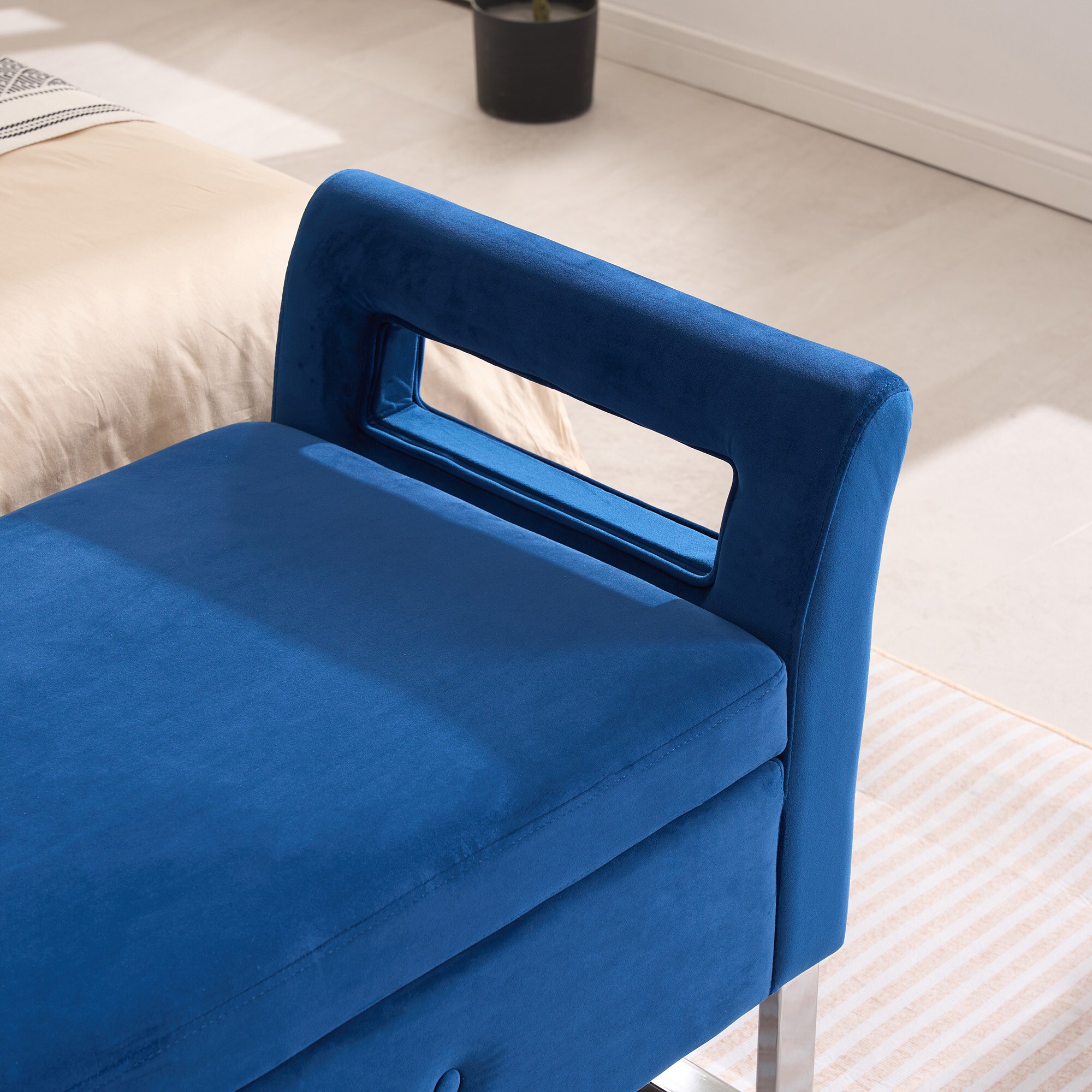 Aortzio HM-S4015-NAVY bench - View #2