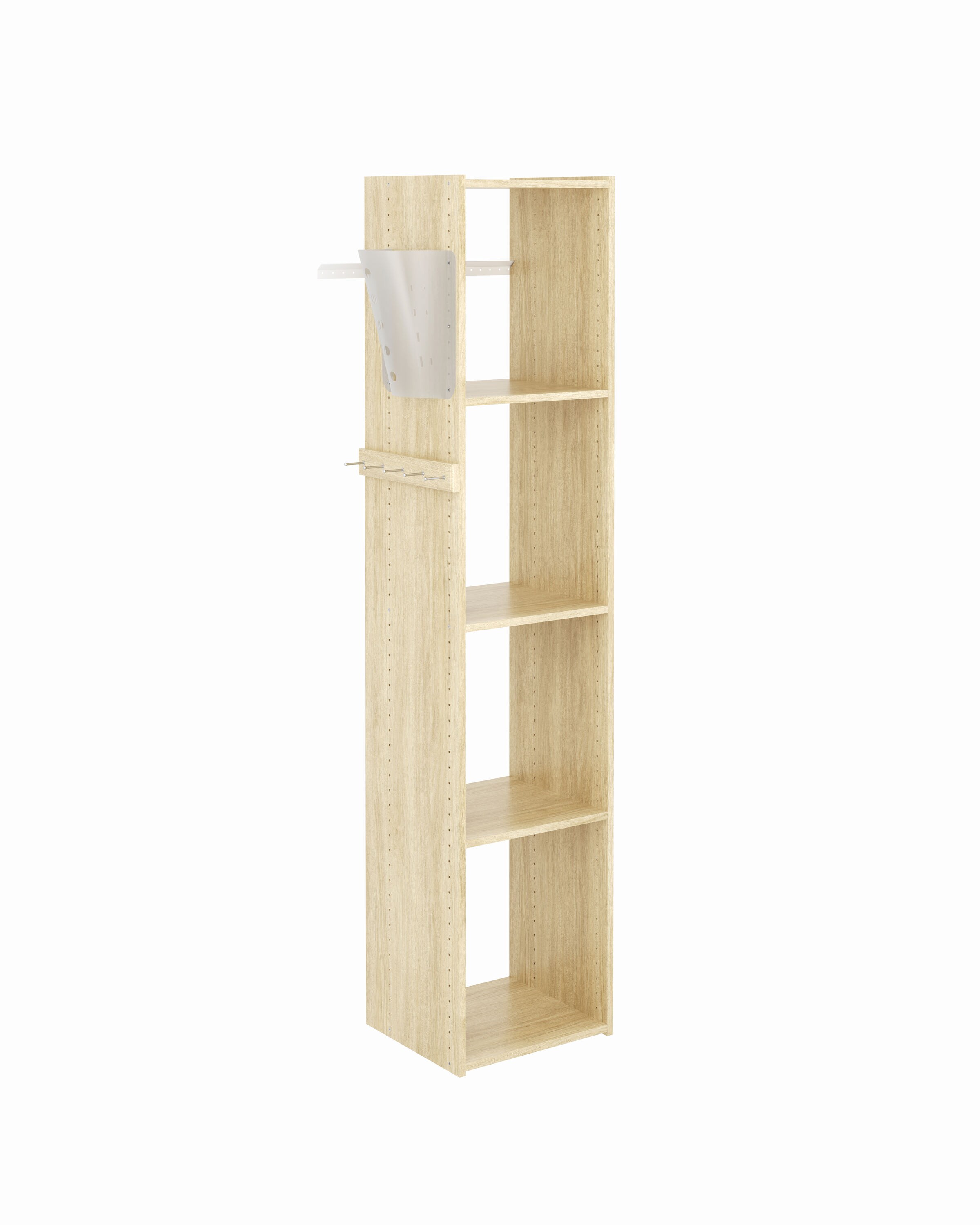 Easy Track 680103-MJ Wood-Closet-Tower - View #2