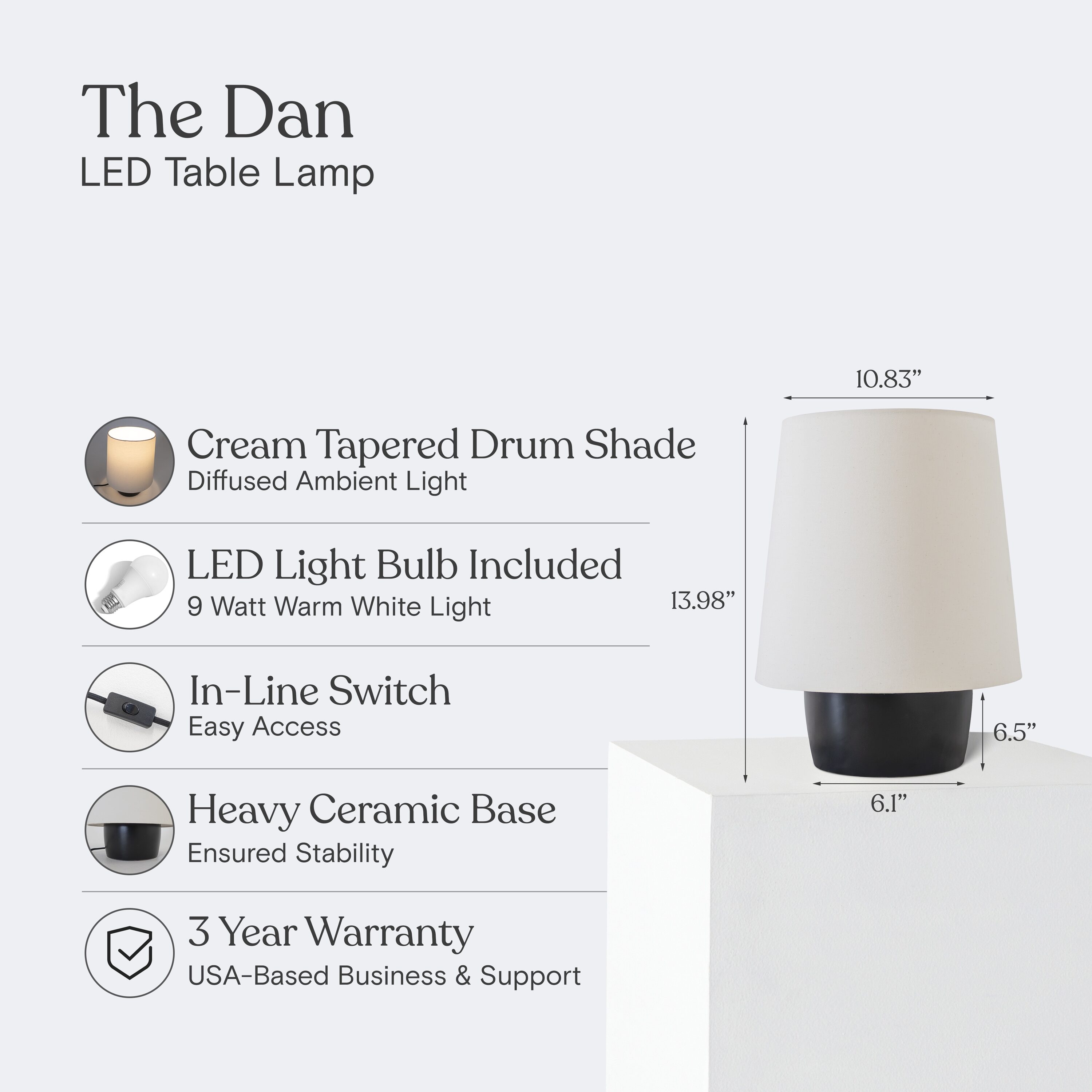 Brightech TL-DAN Table-Lamps - View #2
