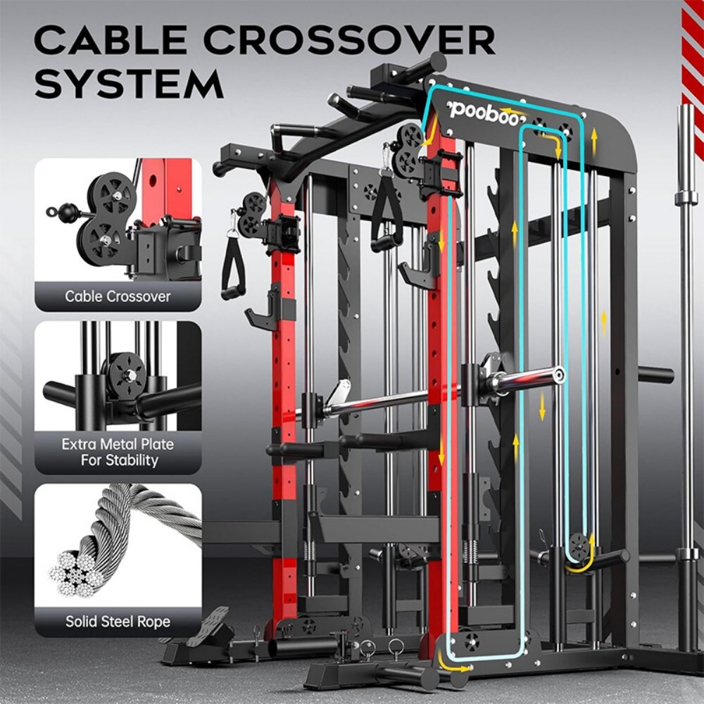 pooboo P43003 Lat-Pull-Down-Machines - View #7