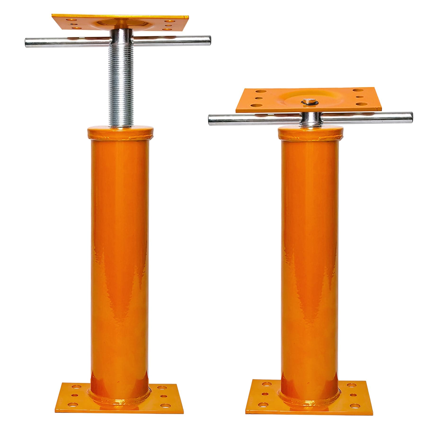 KHKFY  Adjustable House Jack Posts 11 to 17 Inch Heavy Duty Steel Floor Support for Foundation Repair and Leveling durable