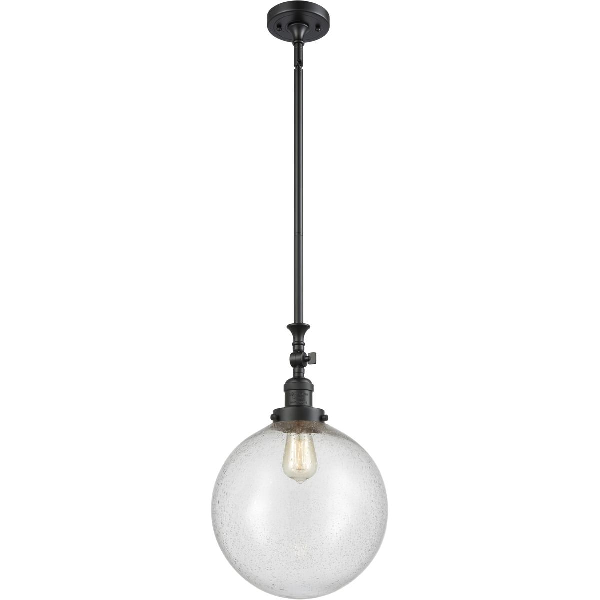 Innovations Lighting 206-BK-G204-12-LED 206-BK-G204-12-LED Franklin Restoration Beacon Mini Pendant
