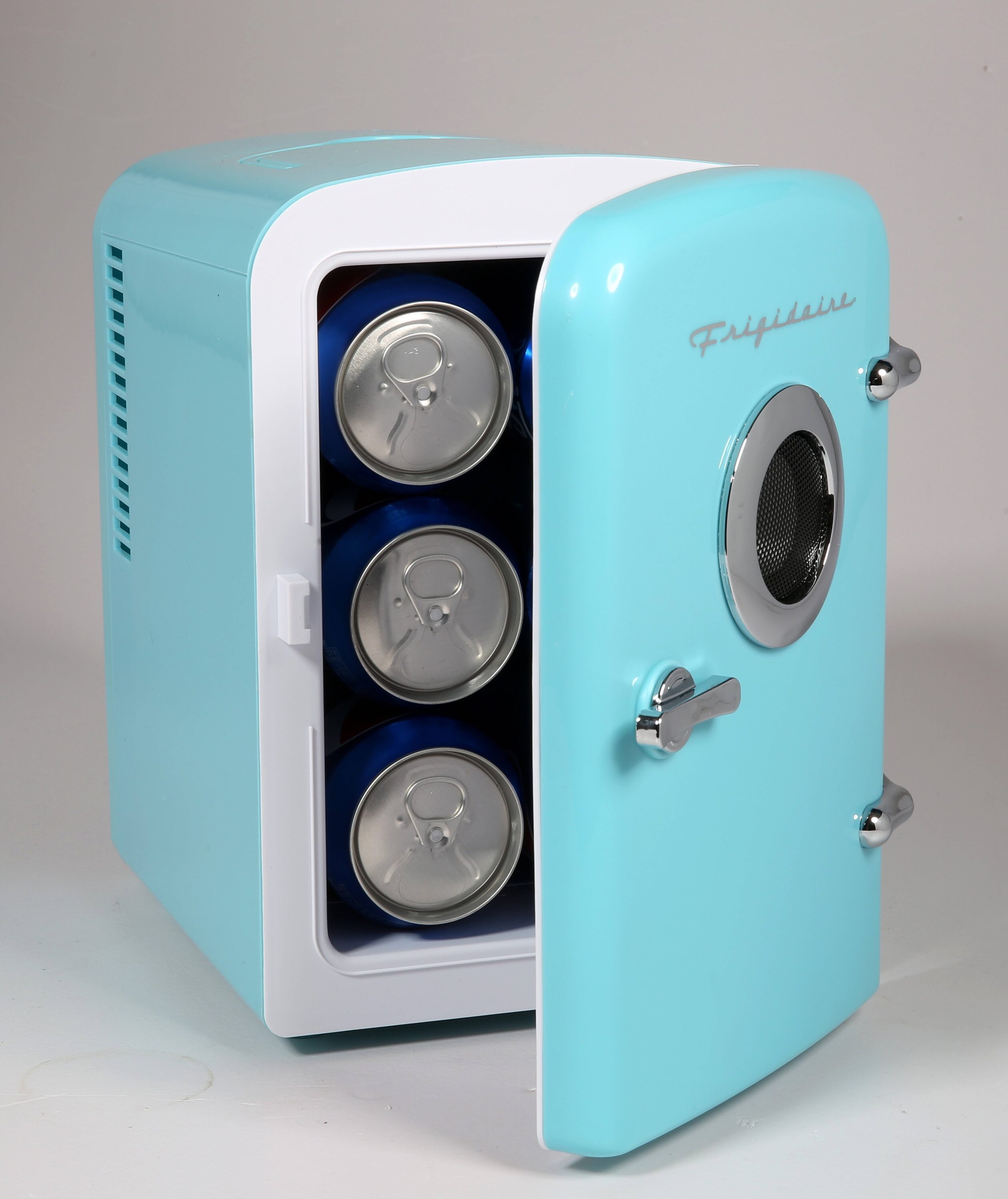 Frigidaire Built-In Bluetooth Speaker 0.3-cu ft Mini Fridge (Blue) in ...