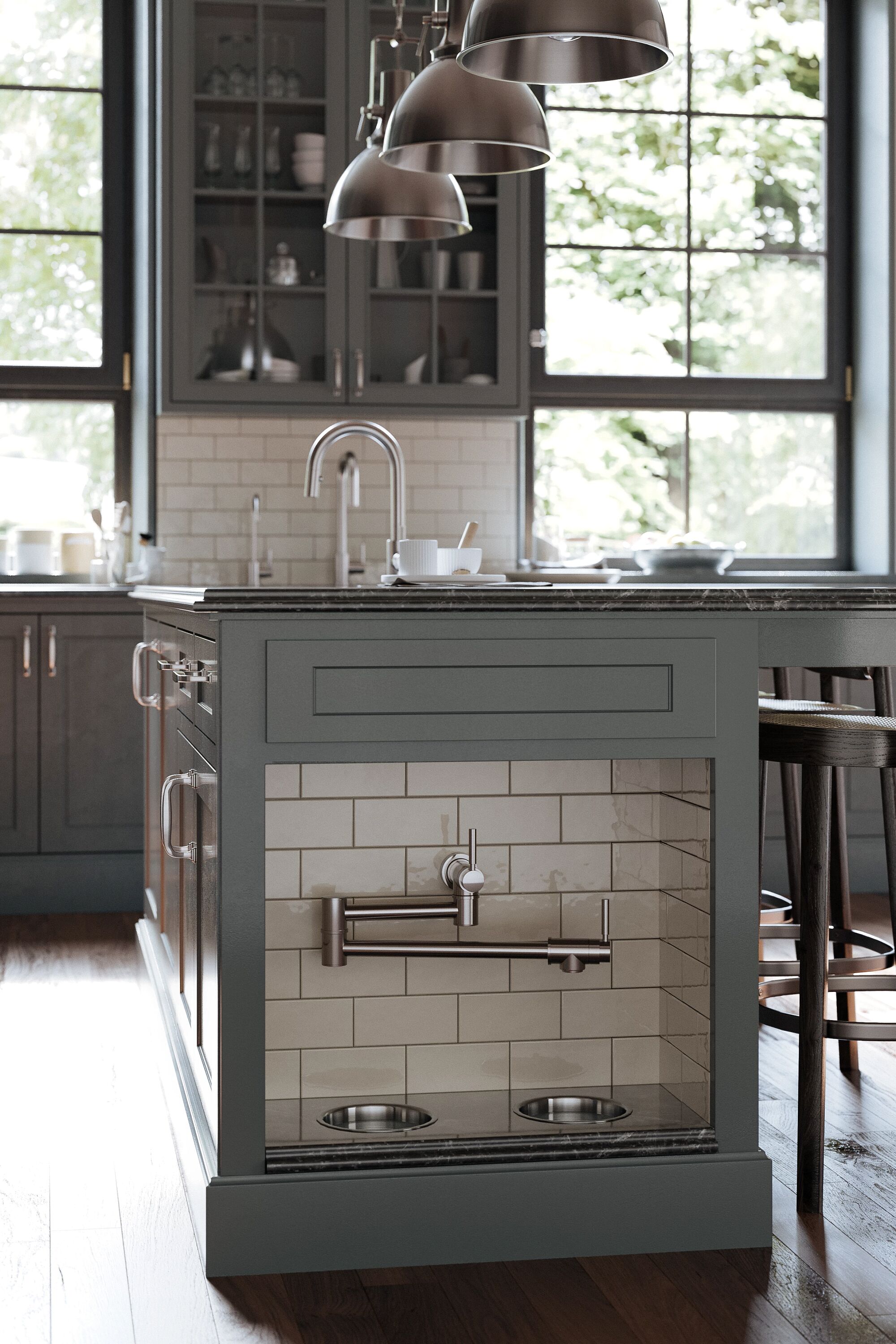 Rohl U.4044SEG-2 Kitchen-Faucets - View #3