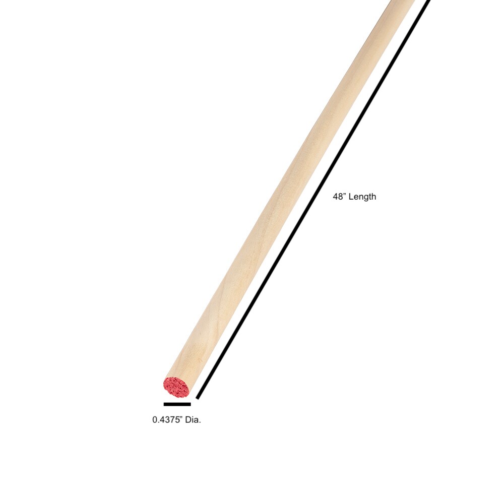 Madison Mill 0.875-in dia x 48-in L Round Poplar Dowel in the Dowels  department at