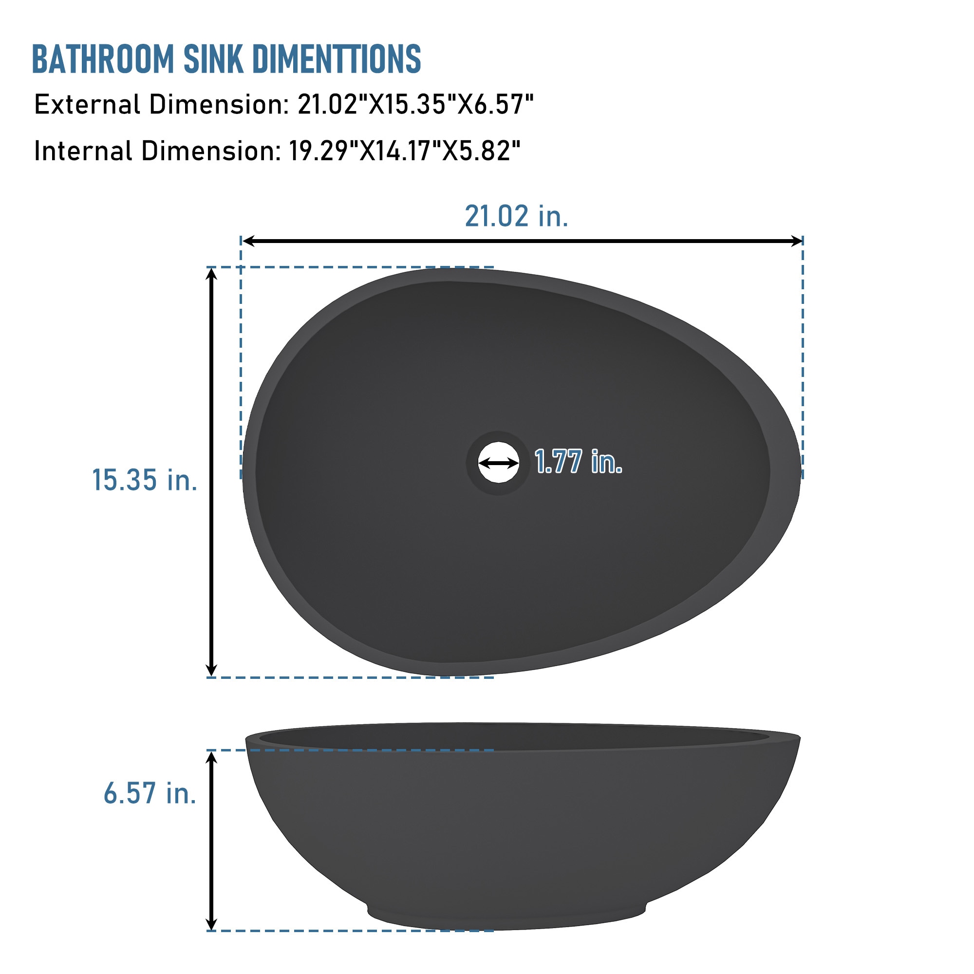 CASAINC SLH-LU3319R1 Bath-Sink - View #9