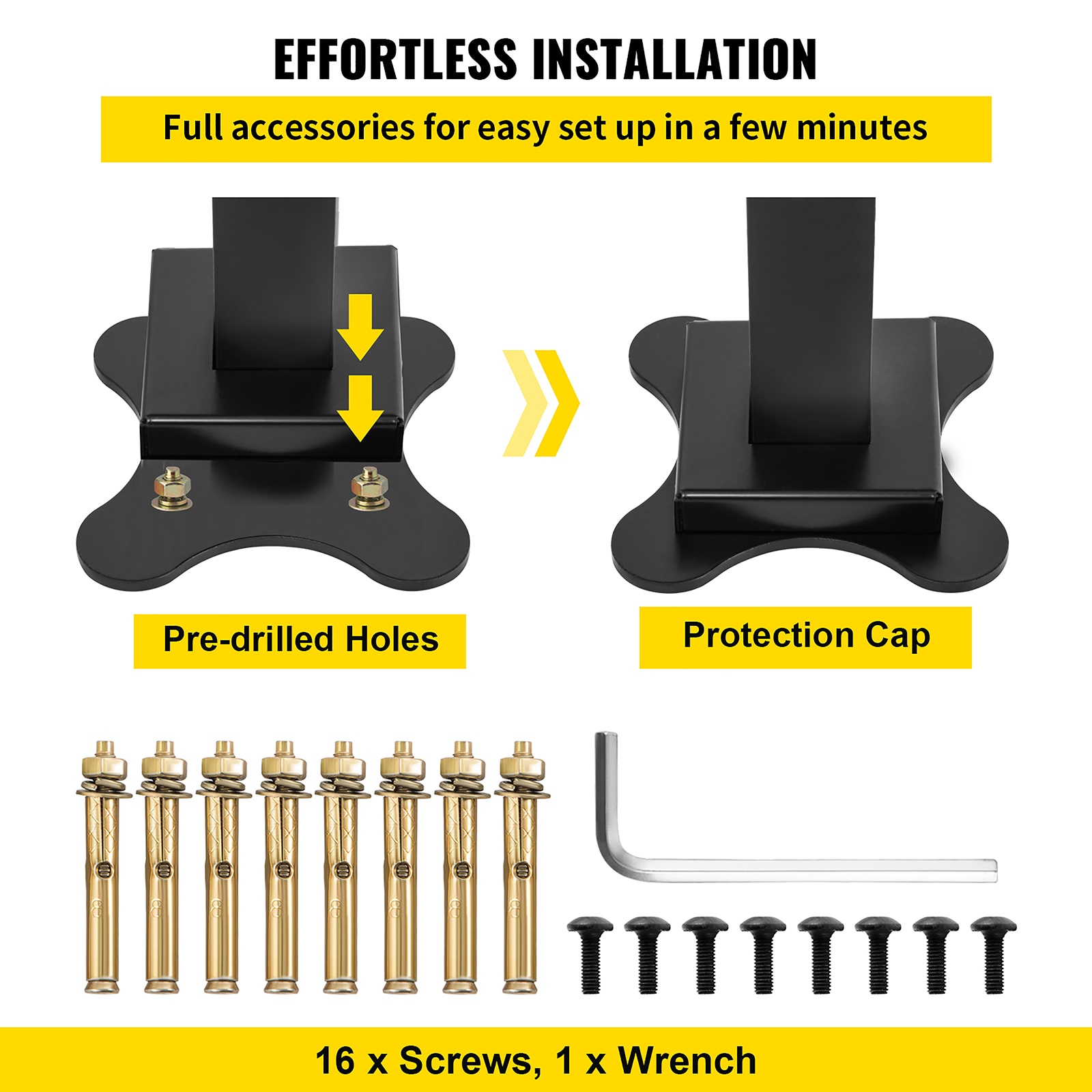 VEVOR TFDGLZHS3FTWRZMM5V0 Interior-Stairpart-Railing - View #6