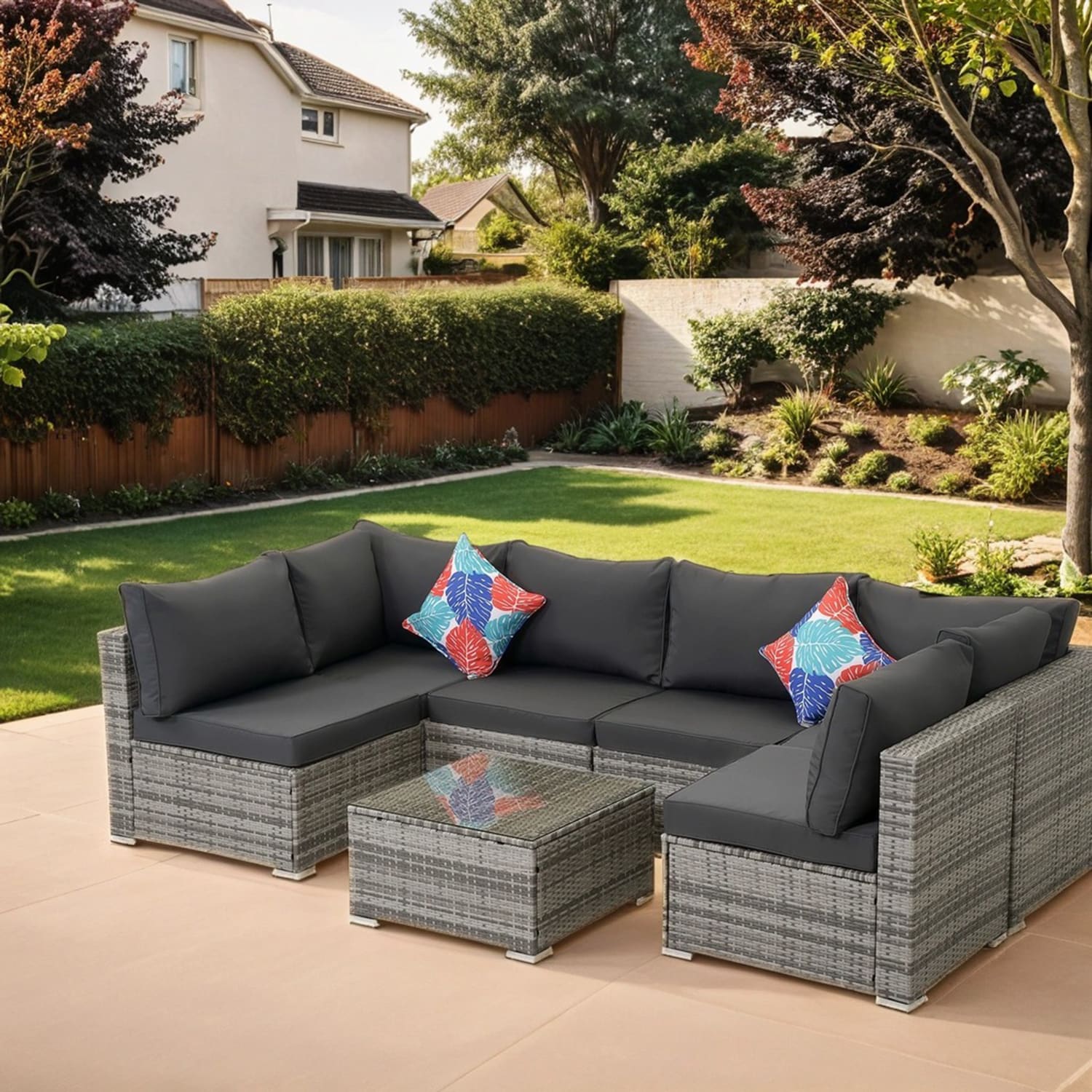 Mondawe OR-SH-100AAE-TM Patio-Conversation-Sets - View #2