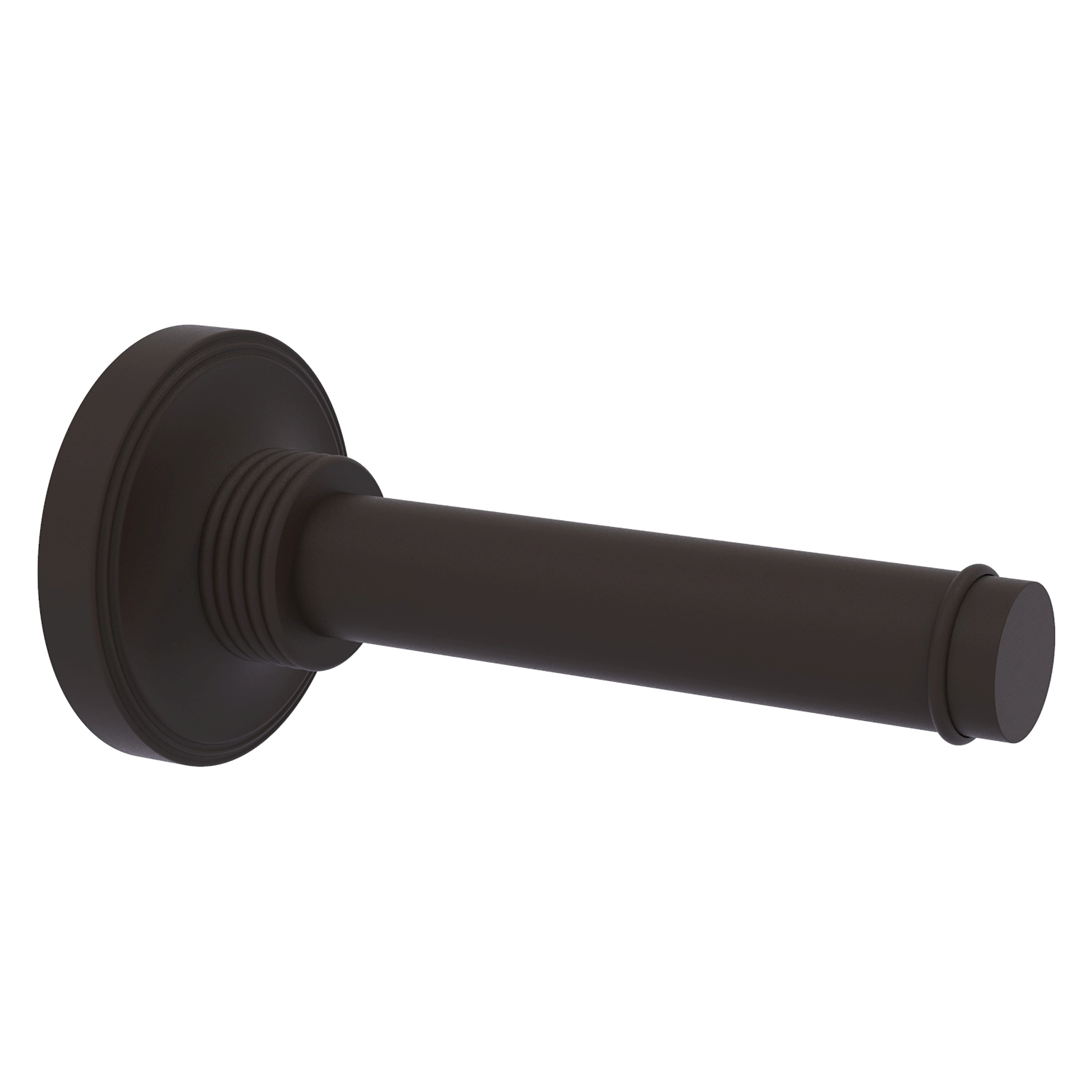 Allied Brass PR-24-1-ORB Prestige Regal Oil Rubbed Bronze Wall mount Single post Toilet Paper Holder 1 -Rolls