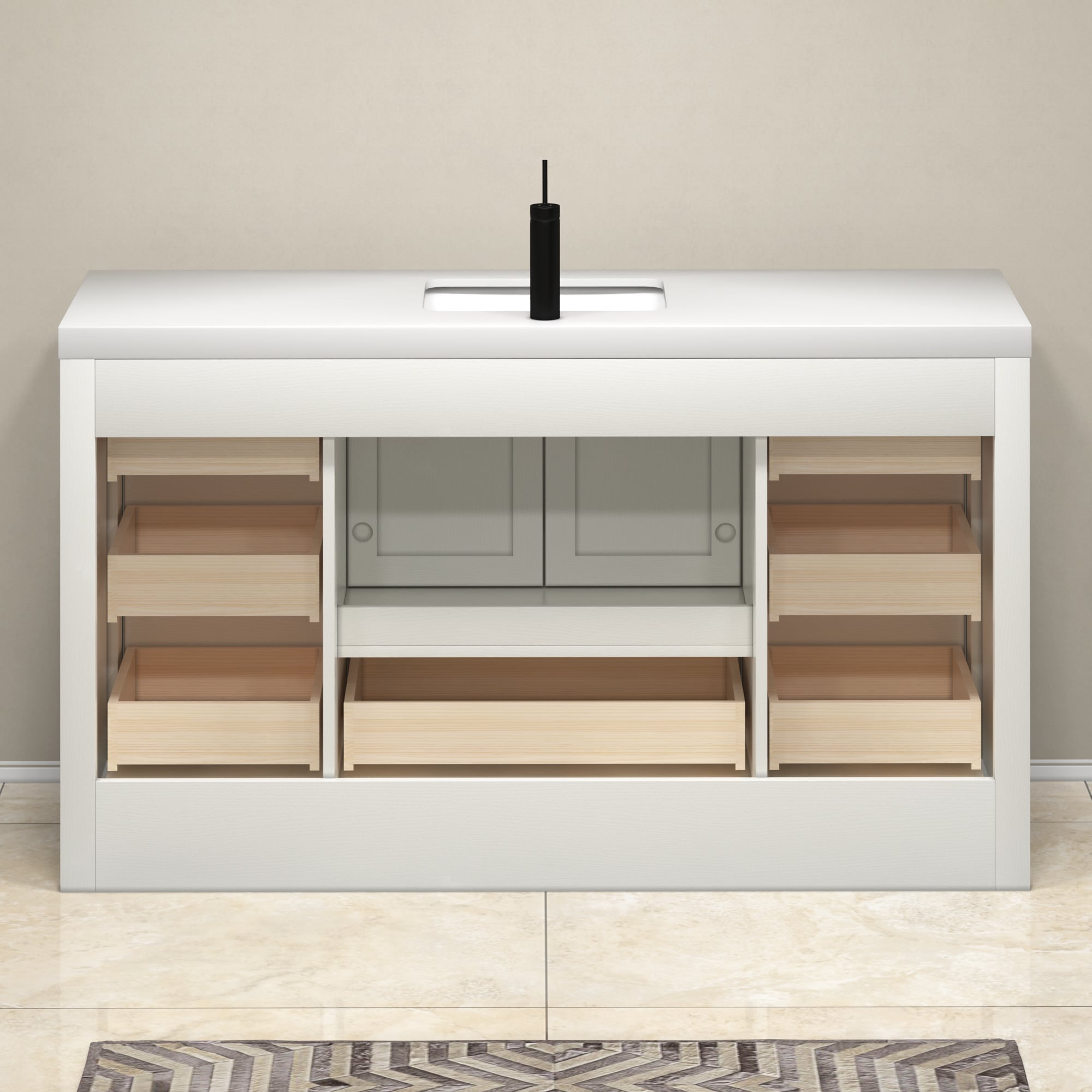 BV Better Vanity VIV60S-WH Bath-Vanity-Combo - View #8