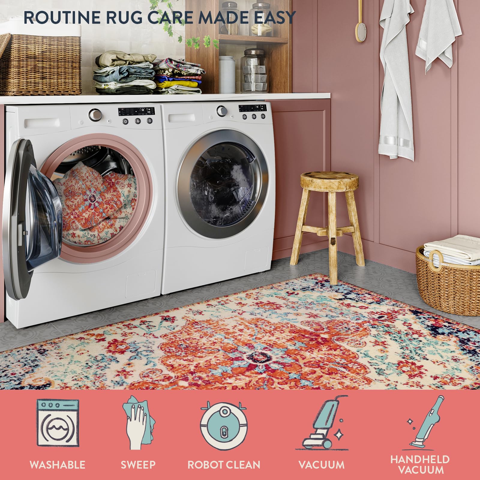 Lahome H53-433CSMZFG-90X150 rugs - View #7