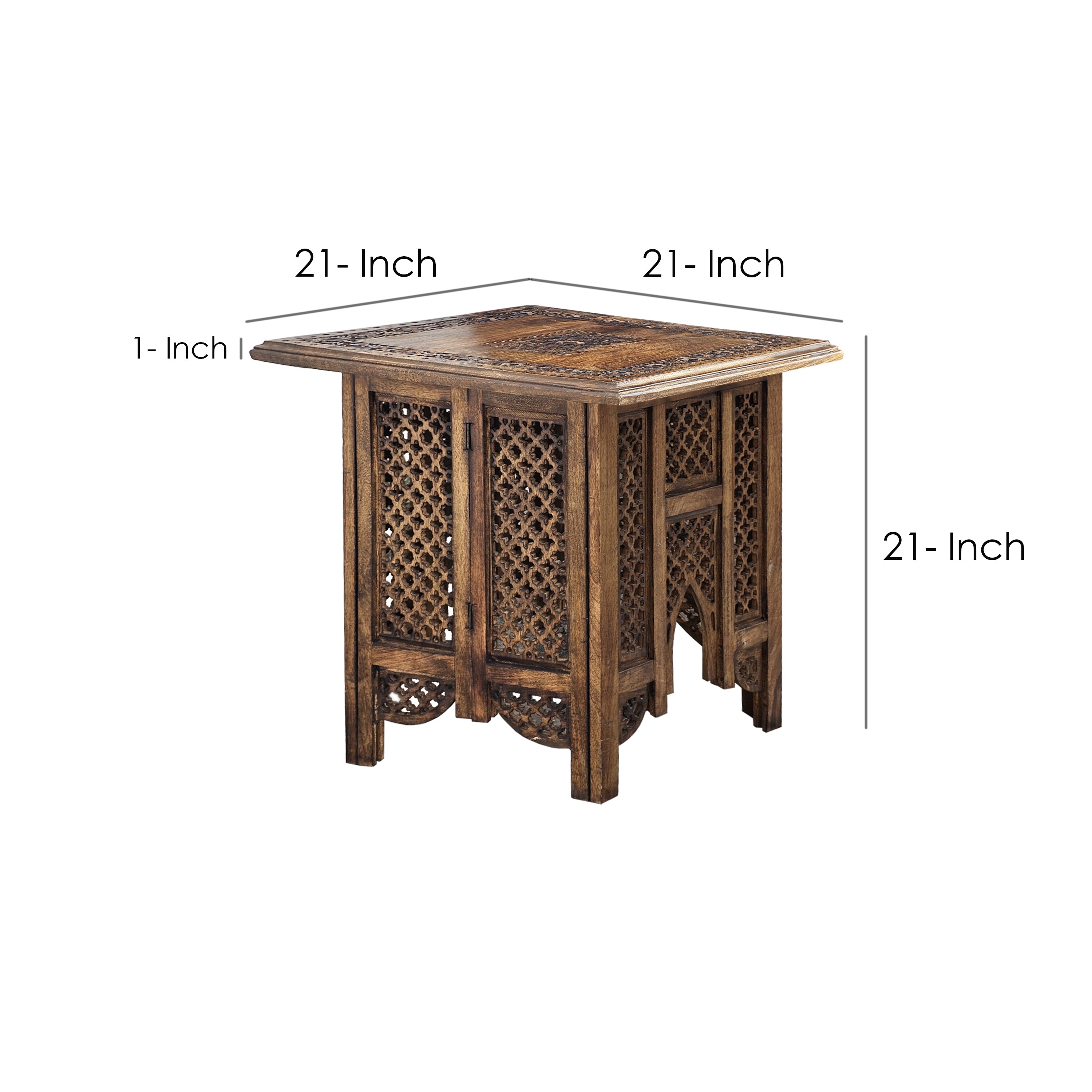 Benzara UPT-277206 End-Tables - View #8