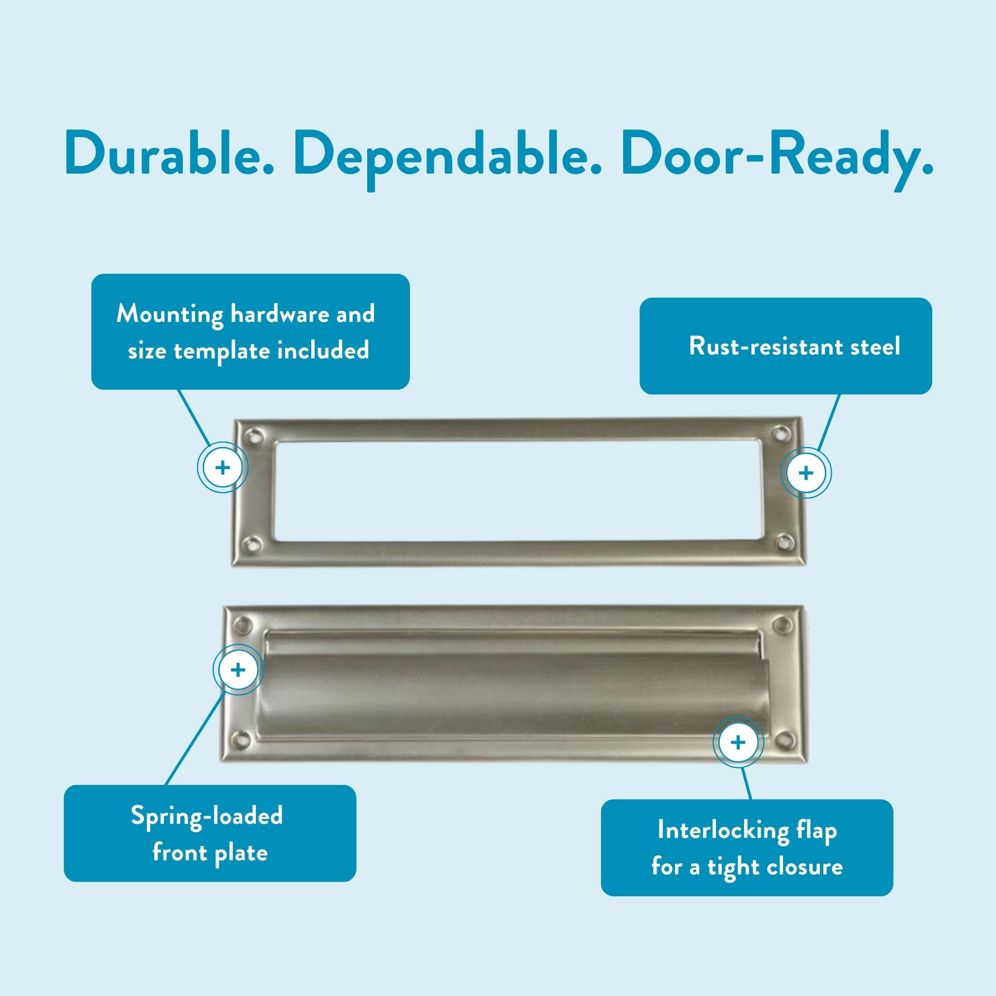 Architectural Mailboxes MS00SNAM Letter-Box-Slots - View #4