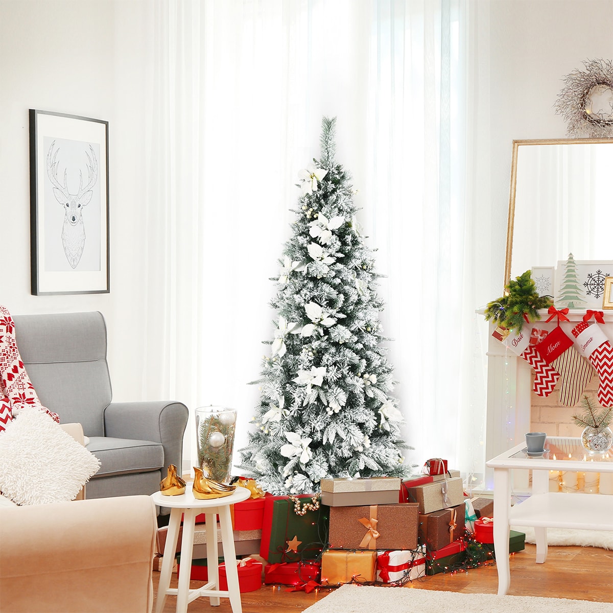 Forclover HYC-CM449C Artificial-Christmas-Trees - View #9